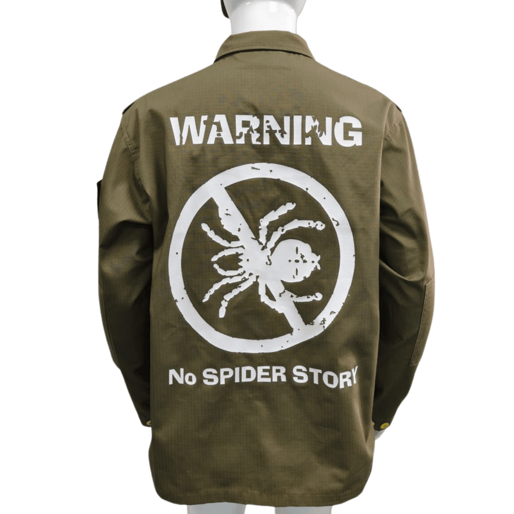 LVO WAR READY – NO WARNINGS Solid Olive Field Jacket - LIB Vibes Only LLC.