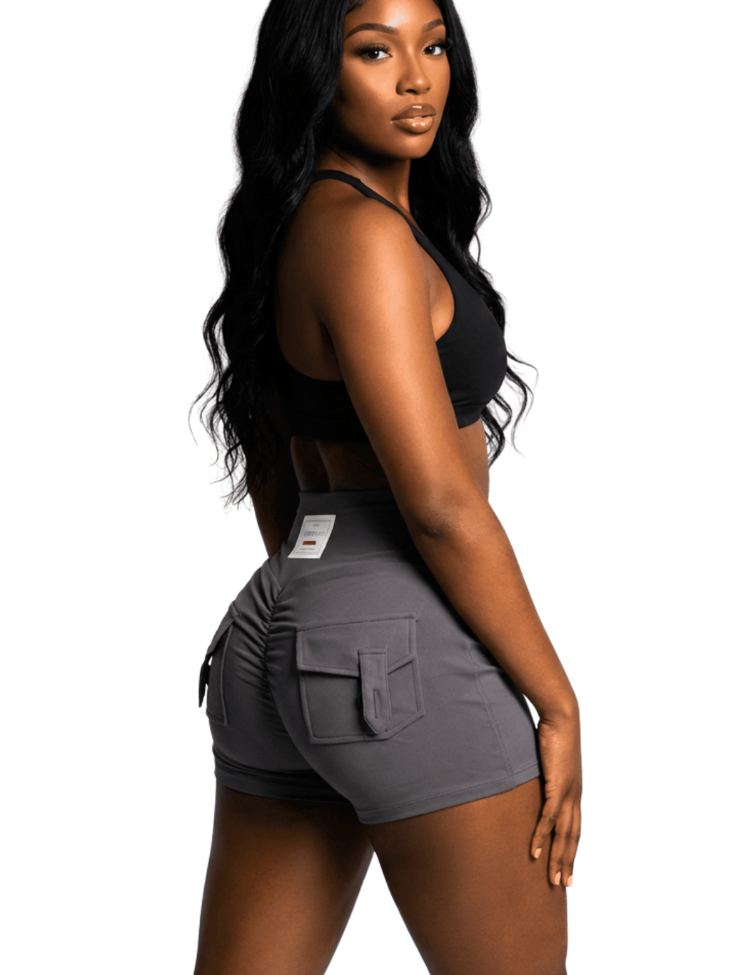 LVO VibeLift Sculpt Cargo Shorts - LIB Vibes Only LLC.