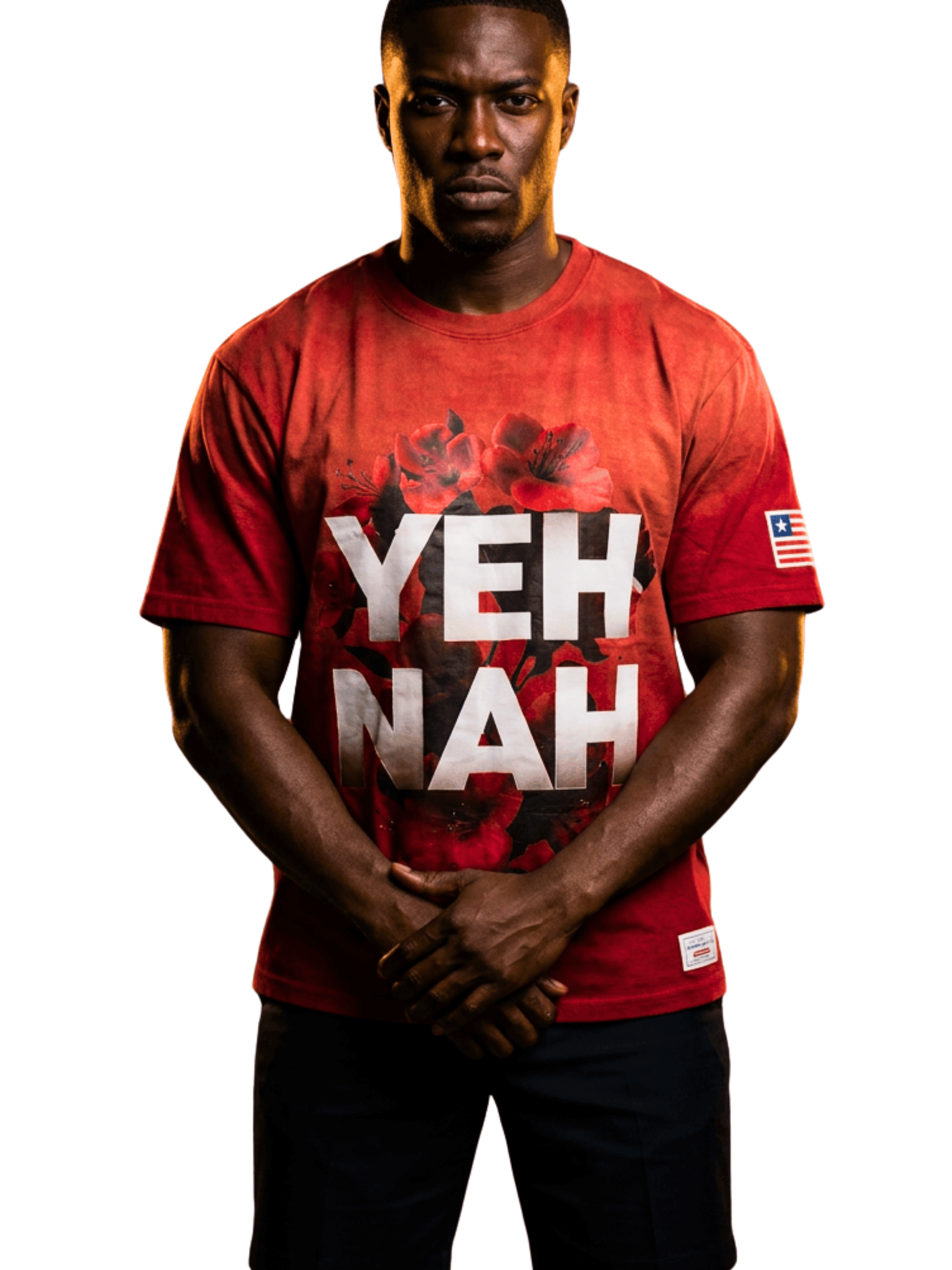 LVO Unisex Yeh Nah Tee — Floral Fade Edition - LIB Vibes Only LLC.