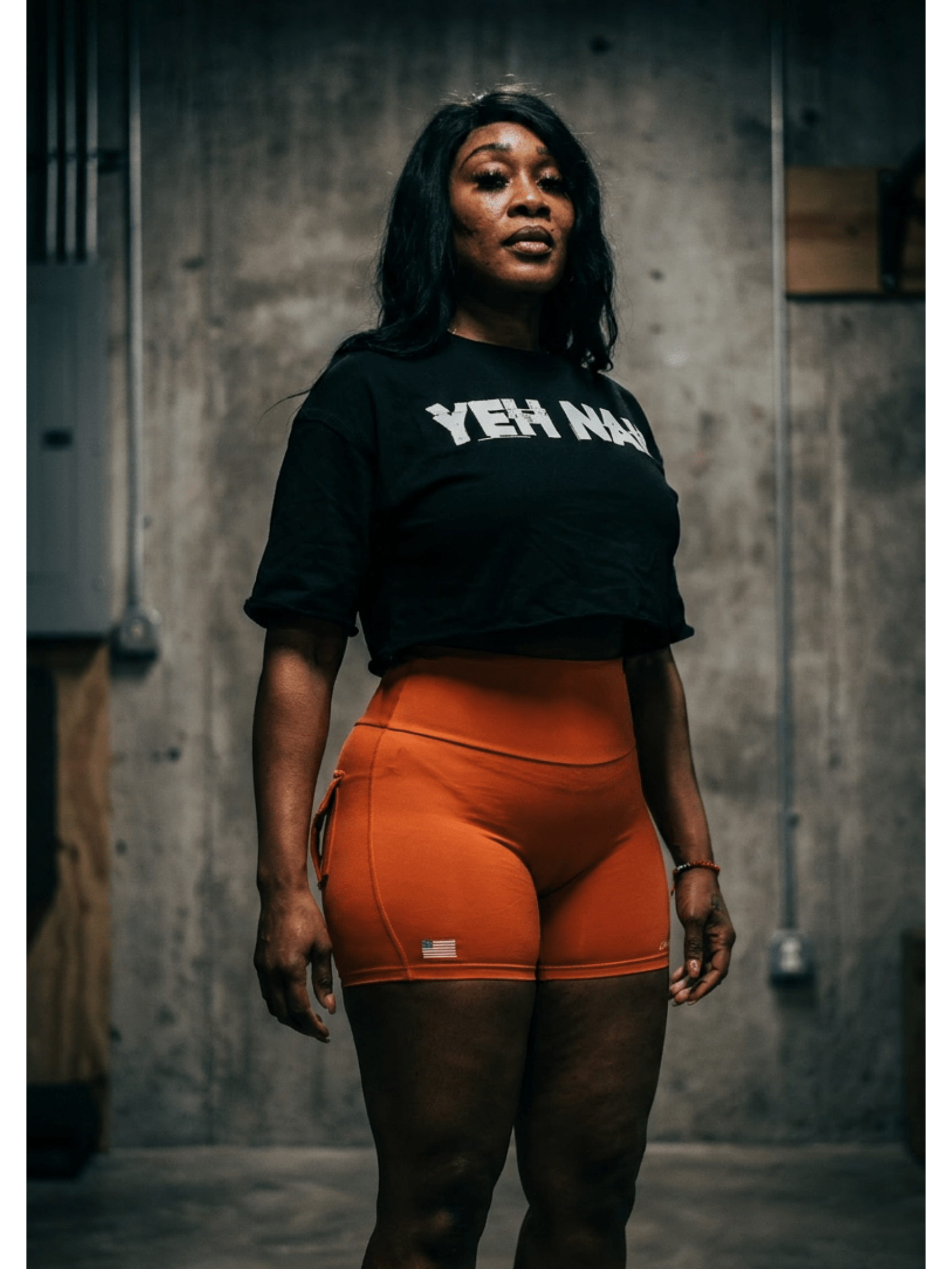 LVO YEH NAH Cropped Tee