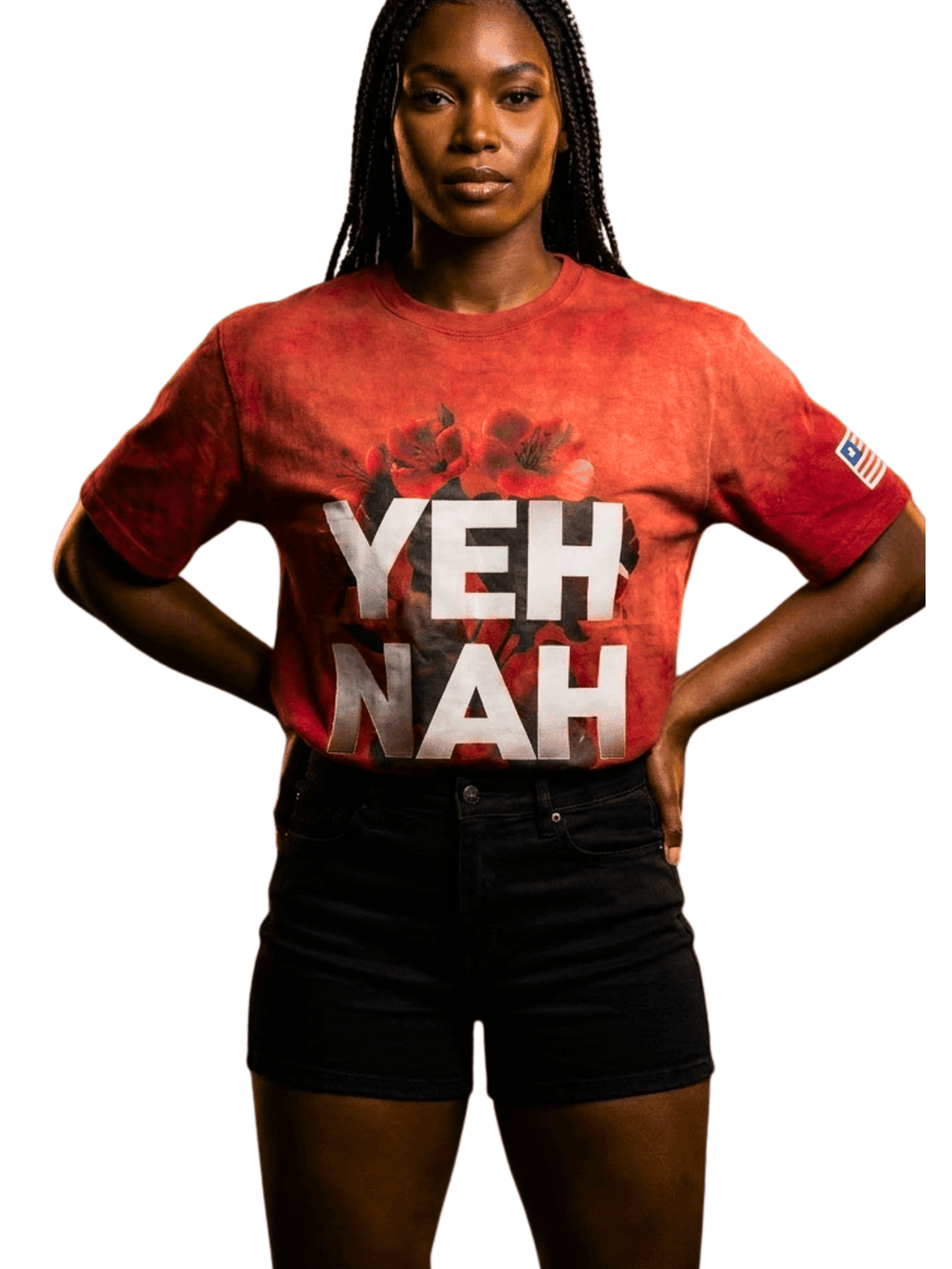 LVO Unisex Yeh Nah Tee — Floral Fade Edition - LIB Vibes Only LLC.