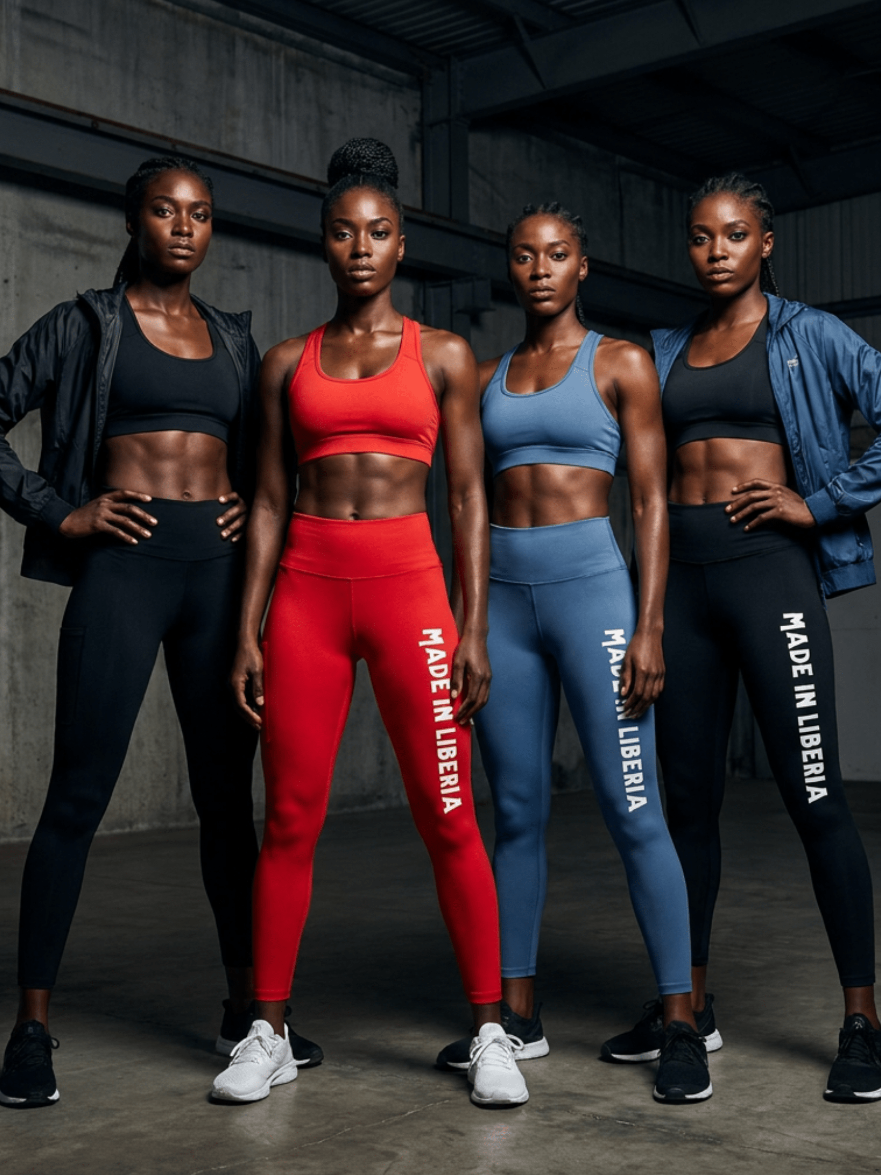 LVO MADE IN LIBERIA PERFORMANCE LEGGINGS - LIB Vibes Only LLC.