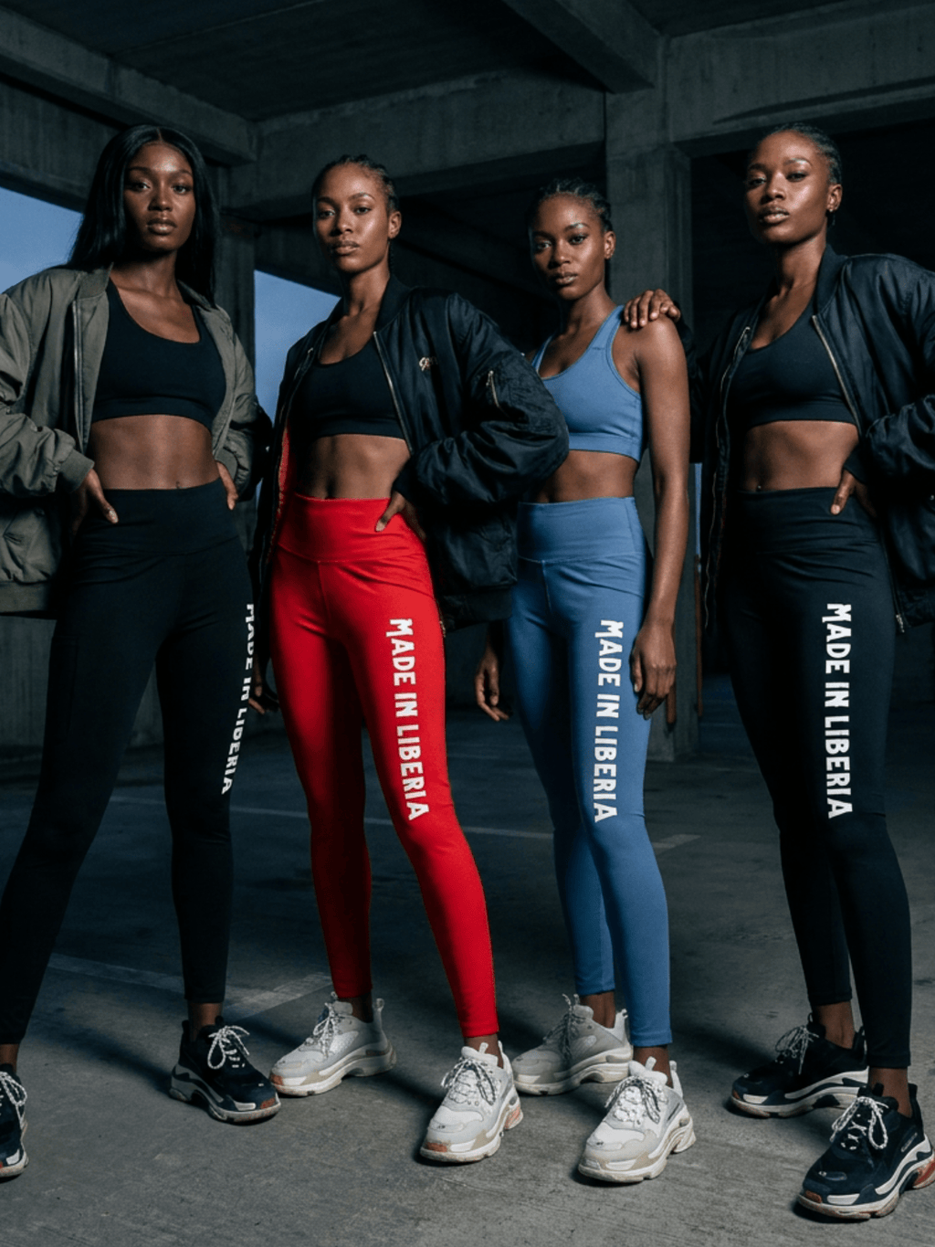 LVO MADE IN LIBERIA PERFORMANCE LEGGINGS - LIB Vibes Only LLC.
