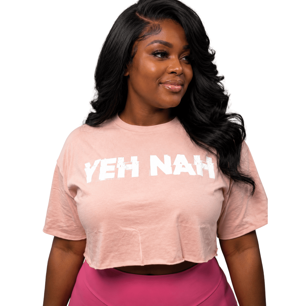 LVO YEH NAH Cropped Tee - LIB Vibes Only LLC.