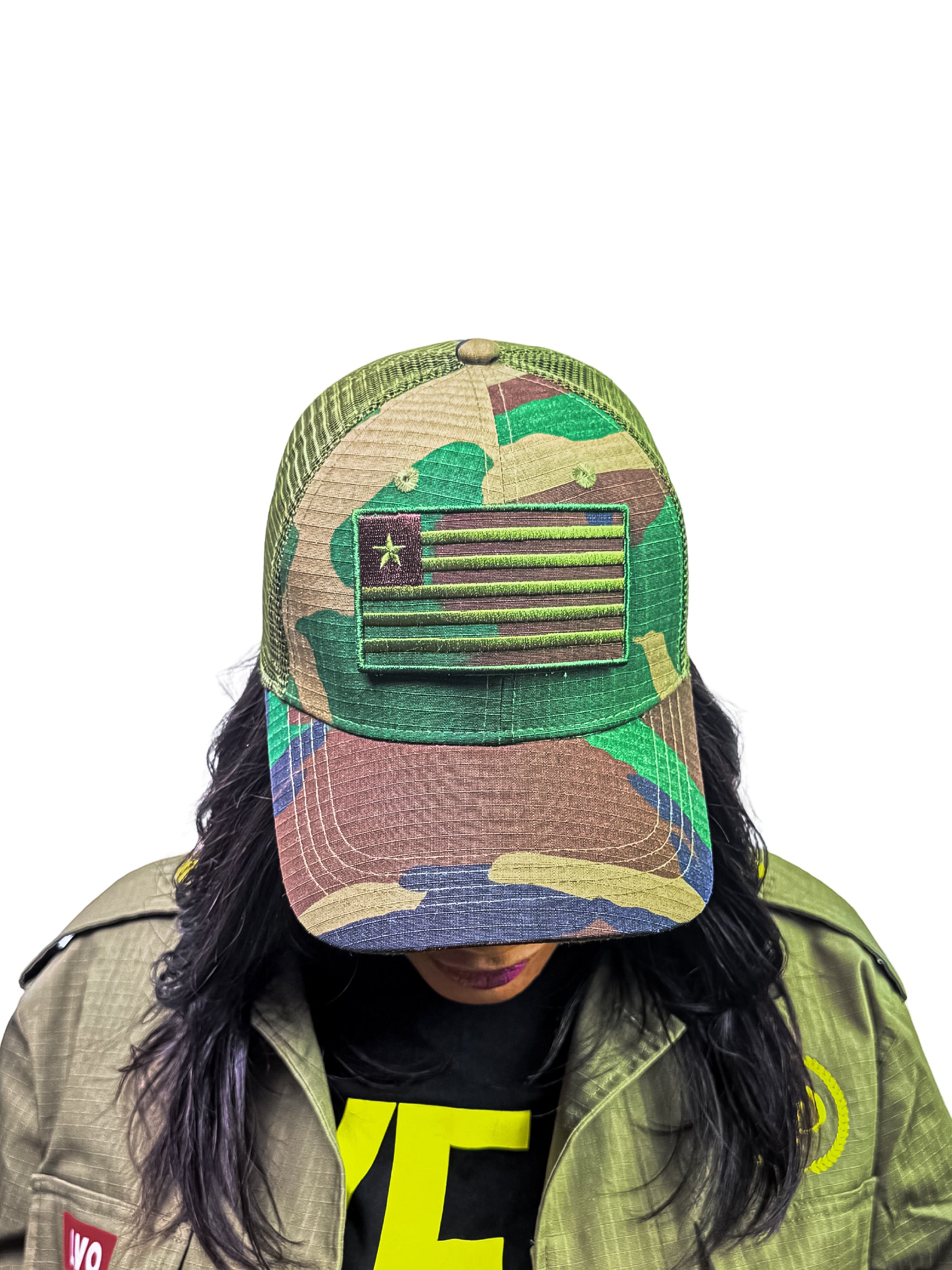 LVO WAR READY – NO WARNINGS Tactical Trucker Cap - LIB Vibes Only LLC.
