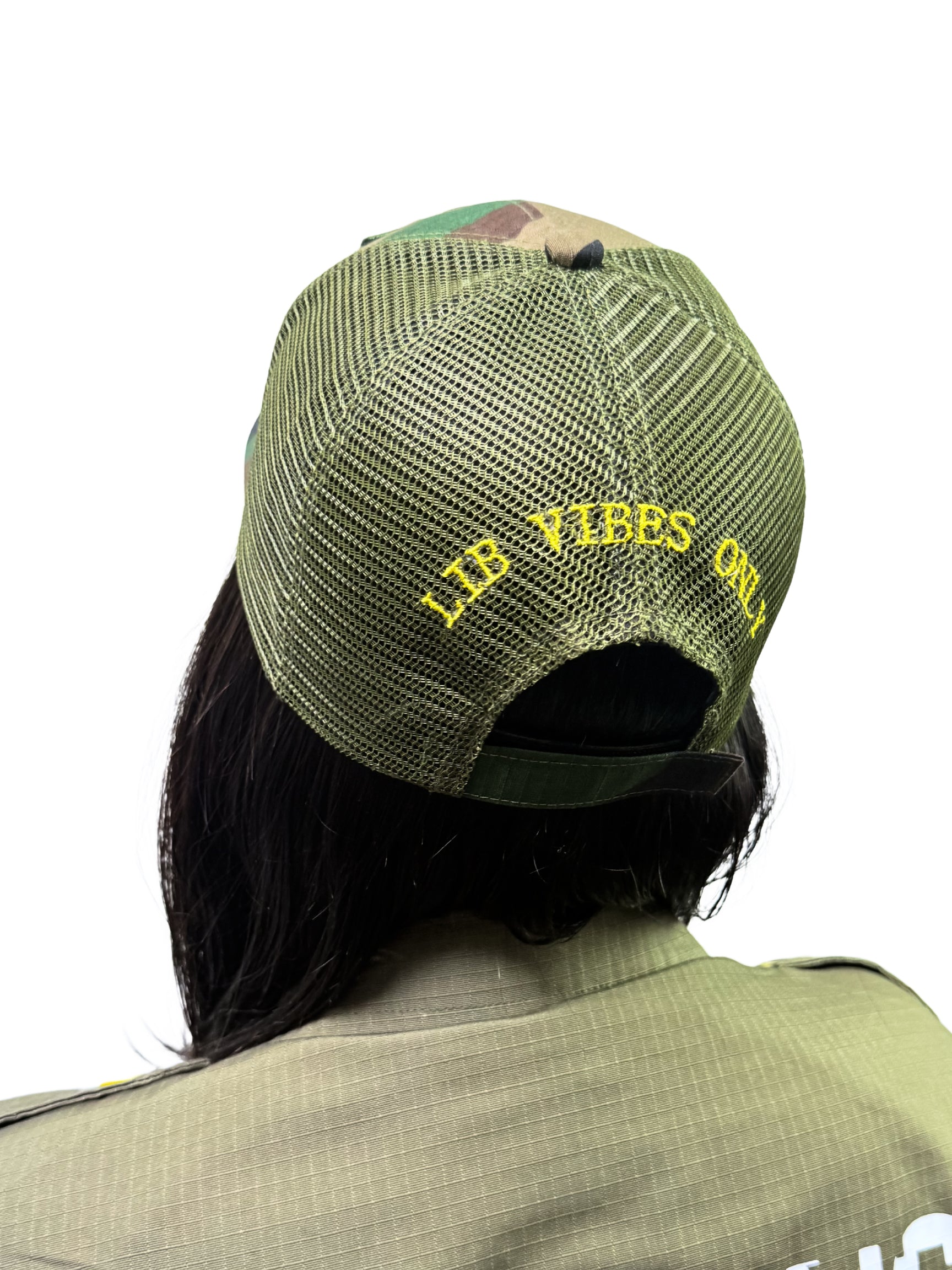 LVO WAR READY – NO WARNINGS Tactical Trucker Cap - LIB Vibes Only LLC.