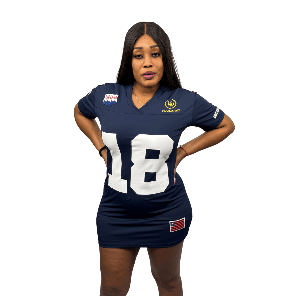 LVO Game Day Women’s Jersey Dress (18/47 Edition) - LIB Vibes Only LLC.