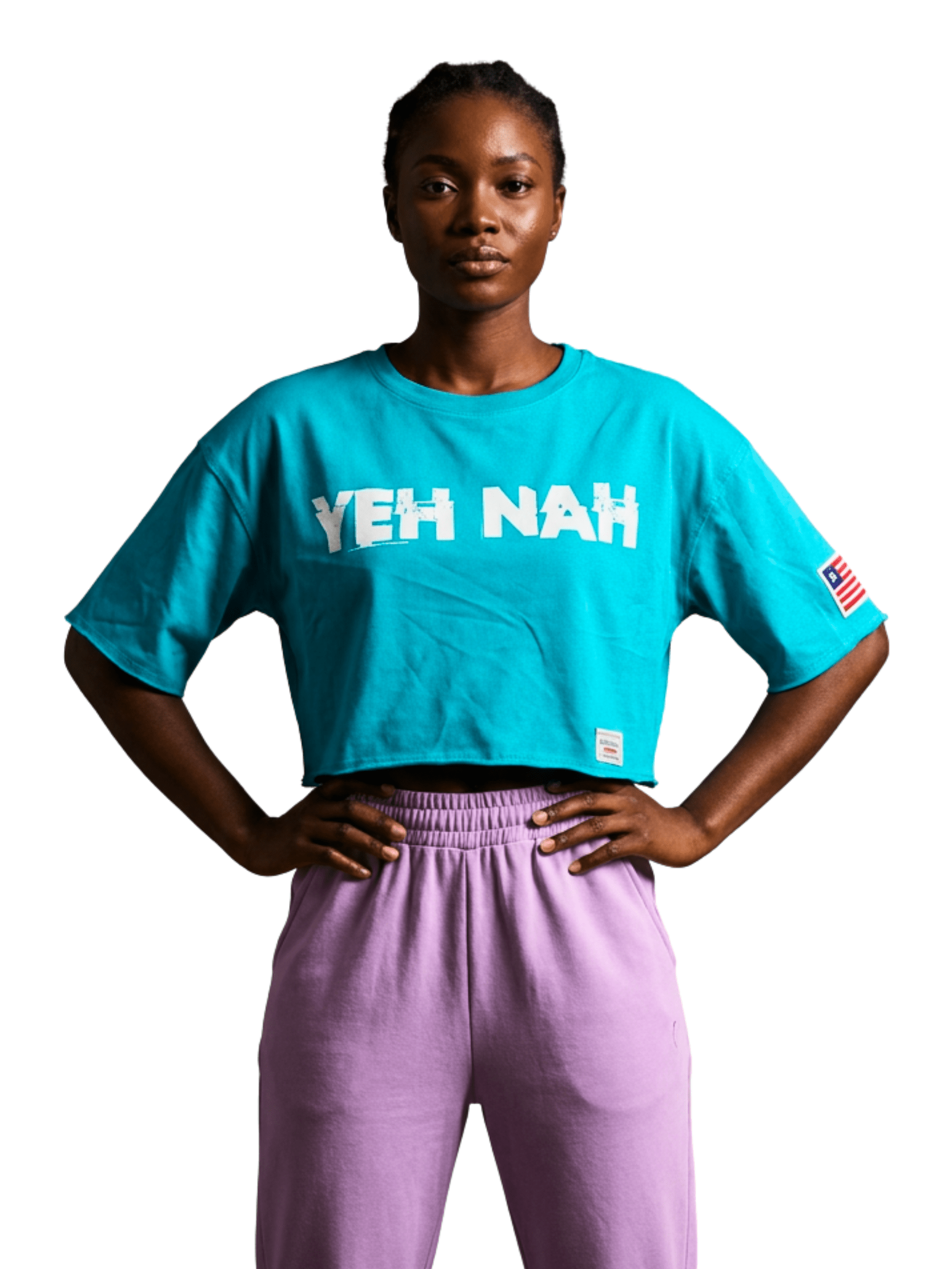 LVO YEH NAH Cropped Tee