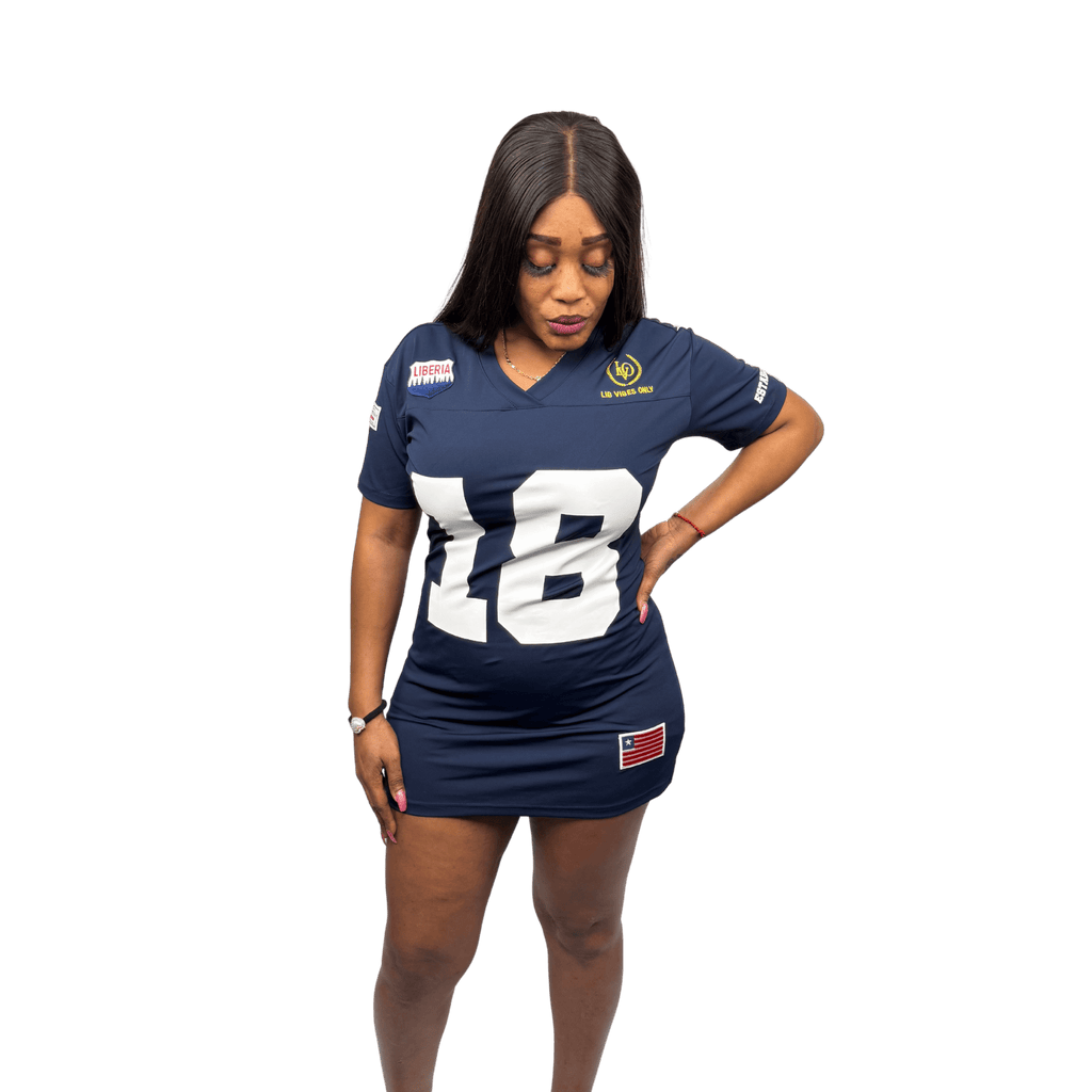 LVO Game Day Women’s Jersey Dress (18/47 Edition) - LIB Vibes Only LLC.