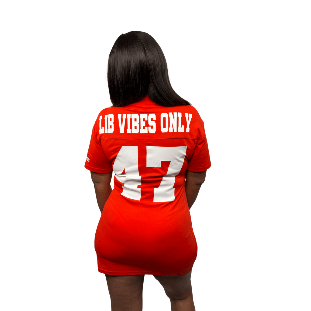 LVO Game Day Women’s Jersey Dress (18/47 Edition) - LIB Vibes Only LLC.