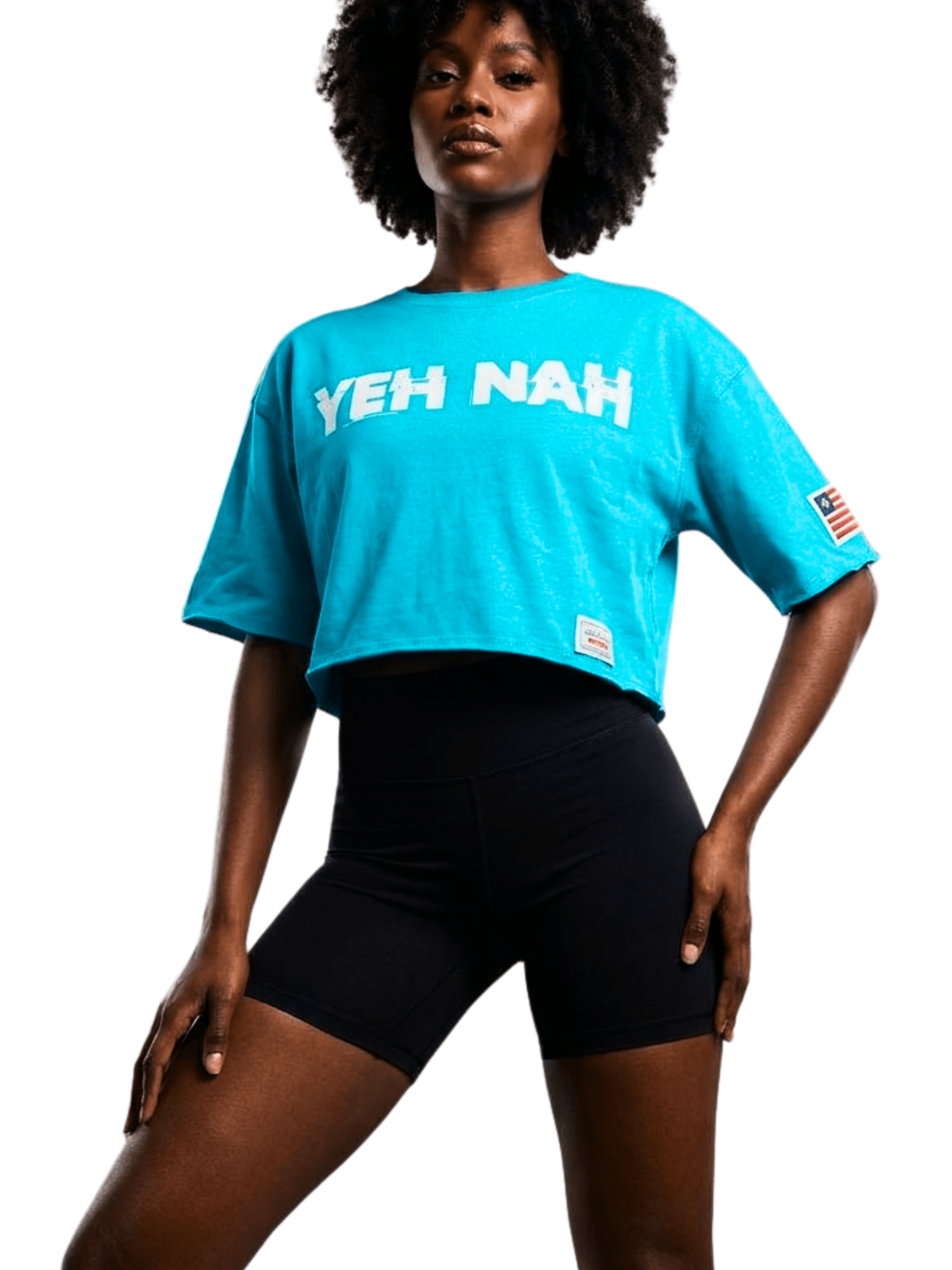 LVO YEH NAH Cropped Tee