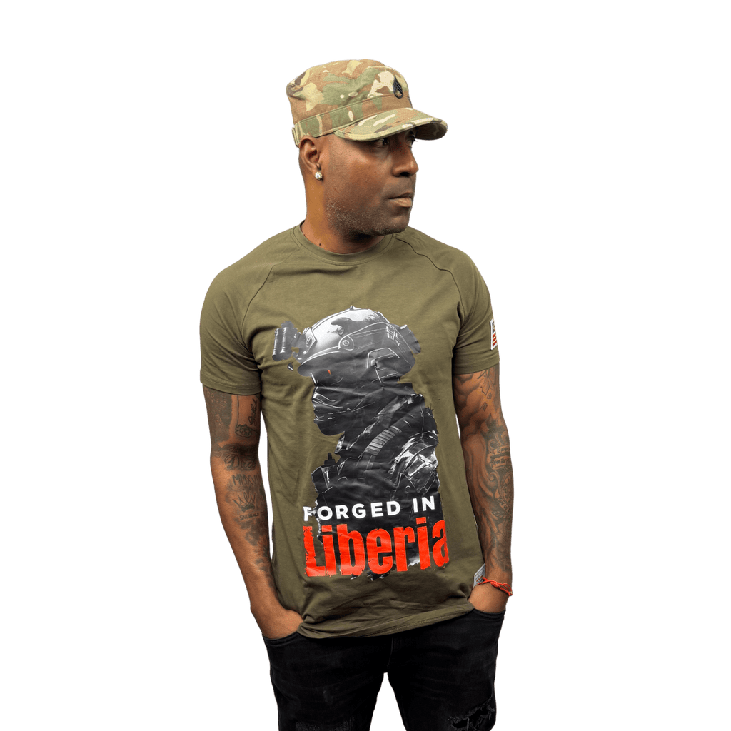 LVO Forged in Liberia Military Edition - LIB Vibes Only LLC.