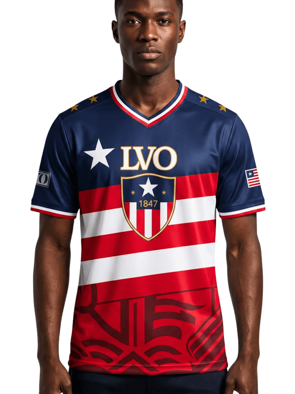 LVO INDEPENDENCE DAY JERSEY - LIB Vibes Only LLC.