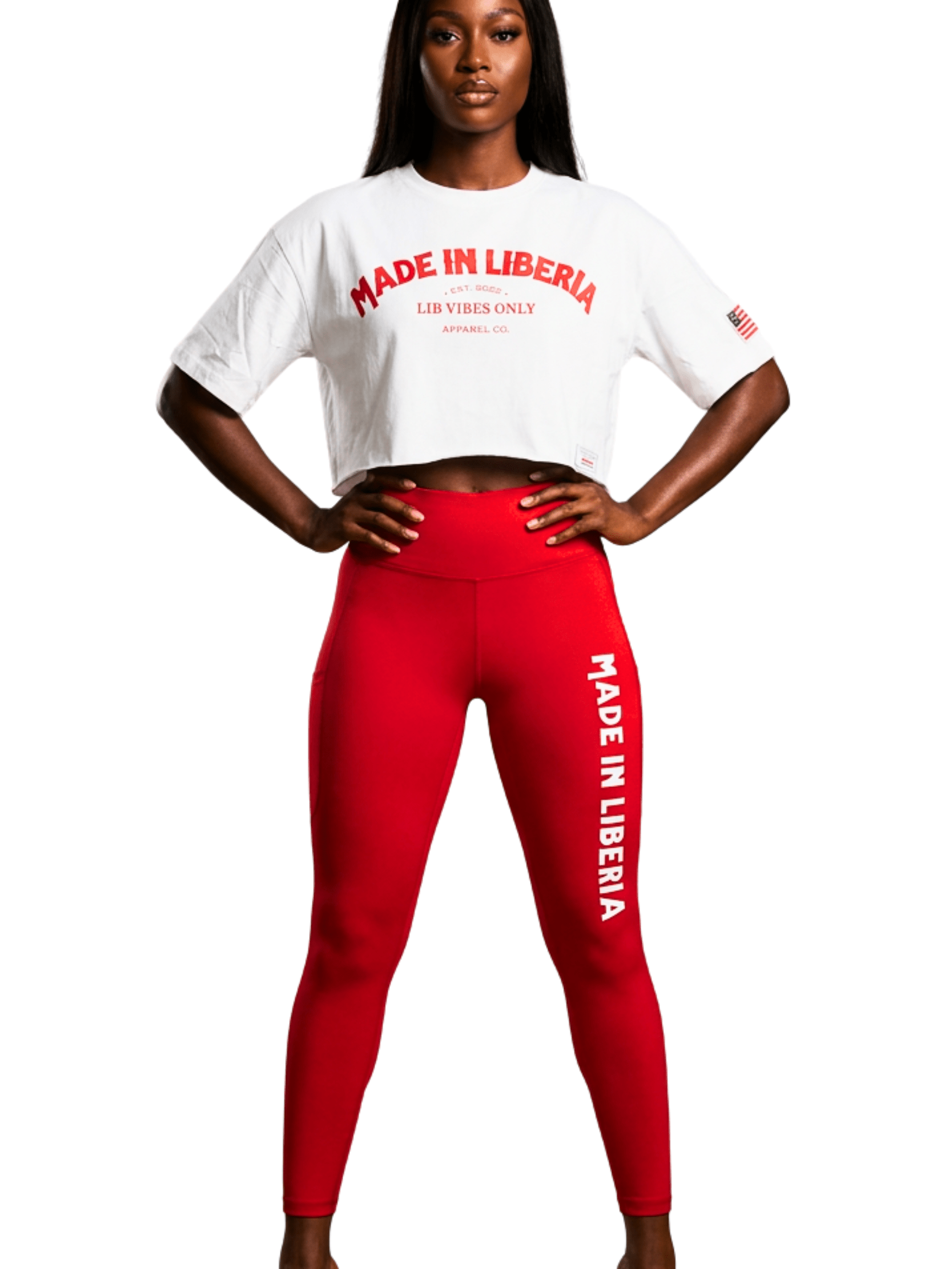 LVO Made in Liberia Cropped Tee