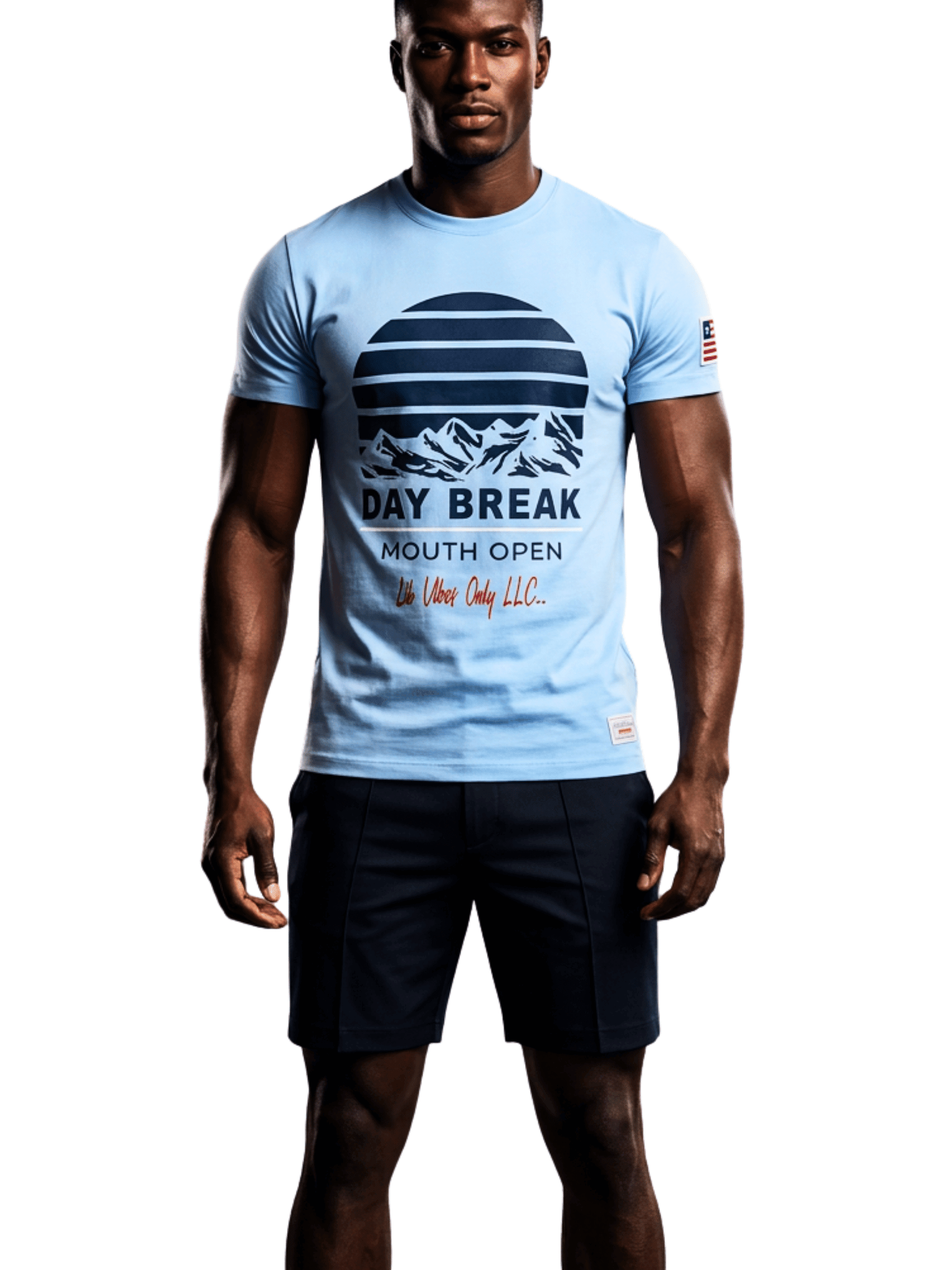 LVO Unisex Day Break Mouth Open Tee - LIB Vibes Only LLC.