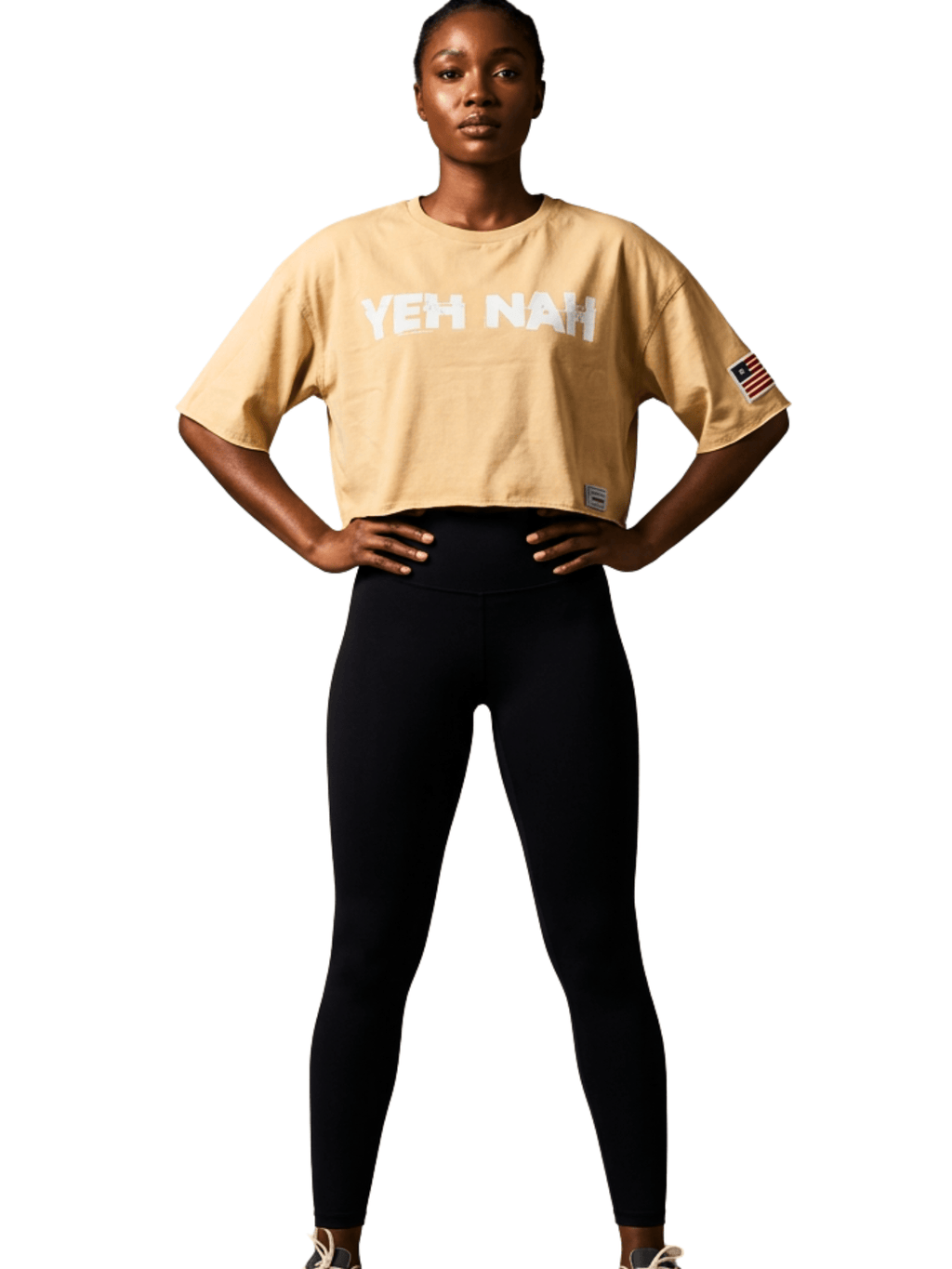 LVO YEH NAH Cropped Tee - LIB Vibes Only LLC.
