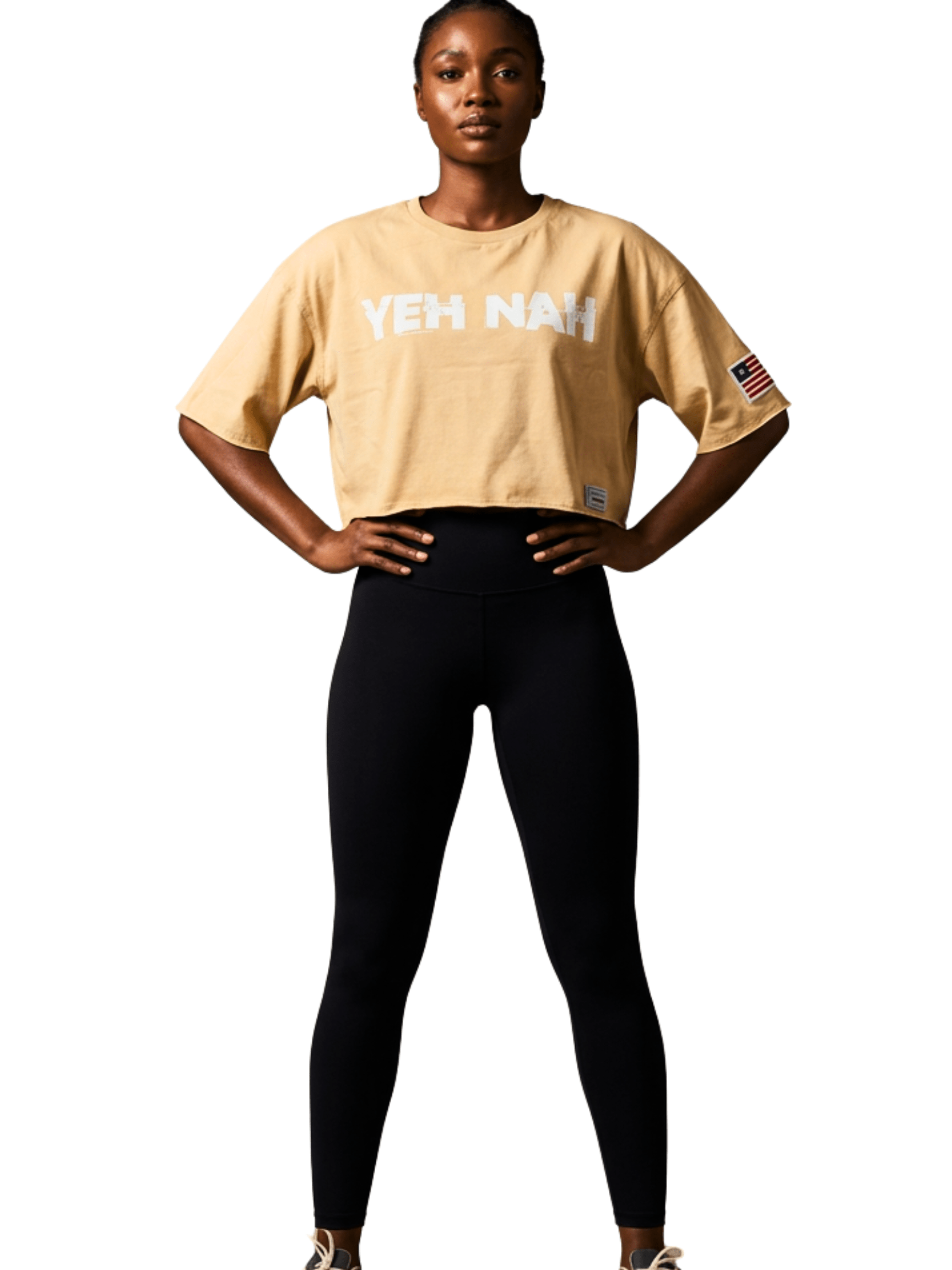 LVO YEH NAH Cropped Tee