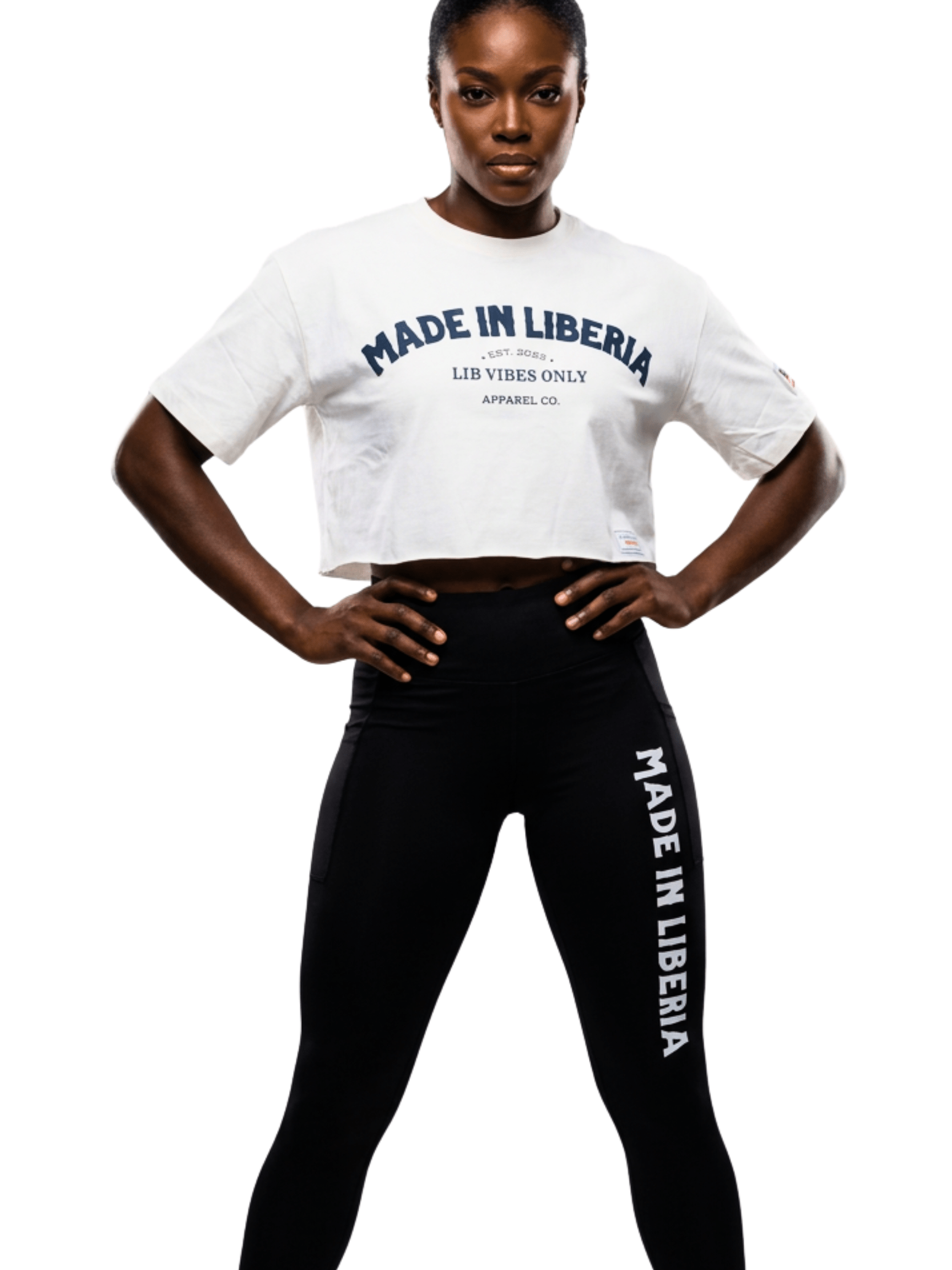 LVO MADE IN LIBERIA PERFORMANCE LEGGINGS