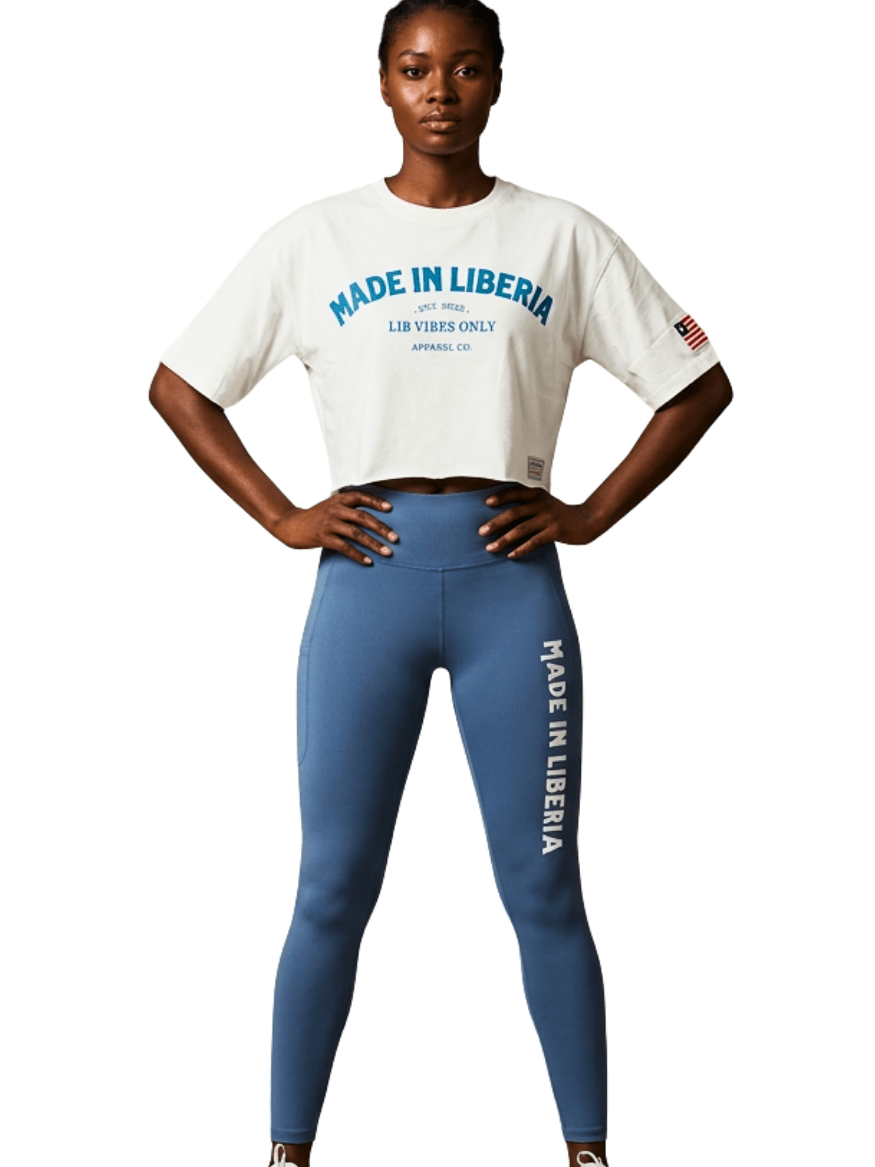 LVO Made in Liberia Cropped Tee
