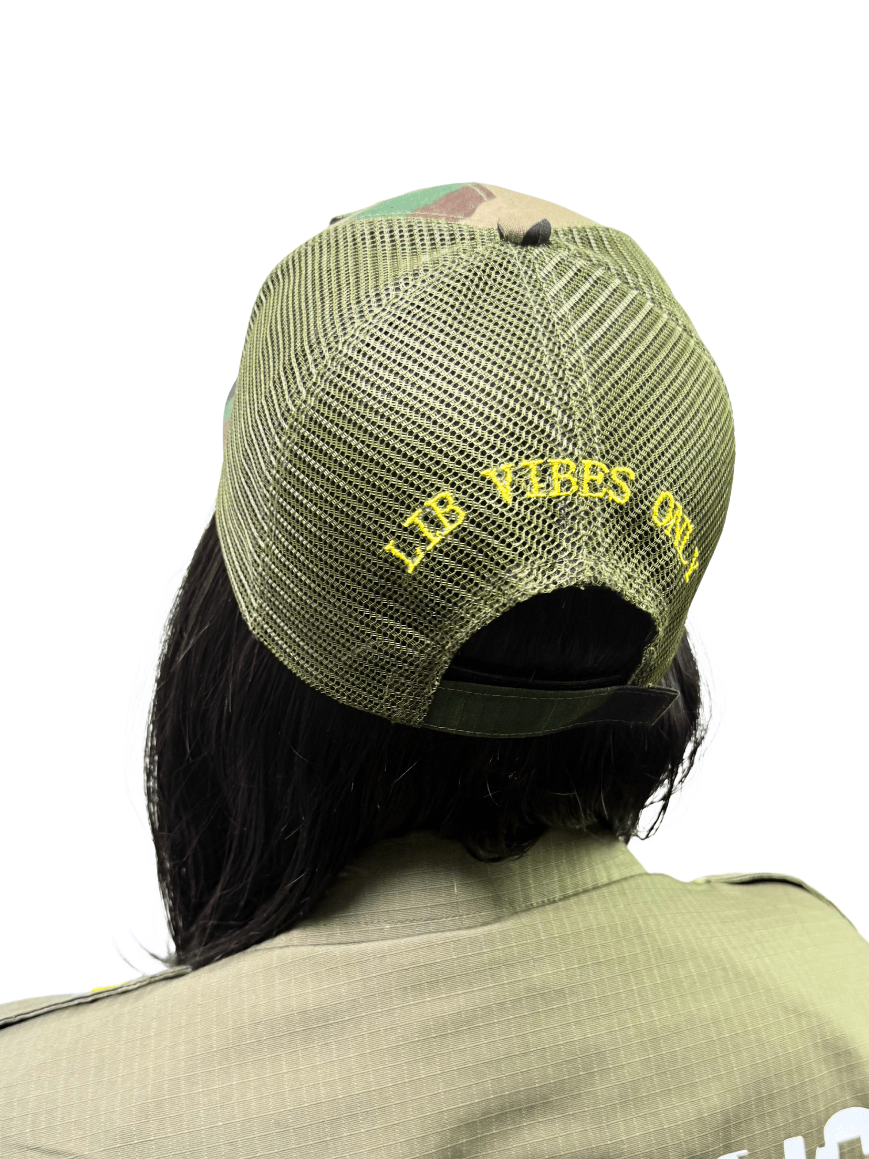 LVO WAR READY – NO WARNINGS Tactical Trucker Cap - LIB Vibes Only LLC.