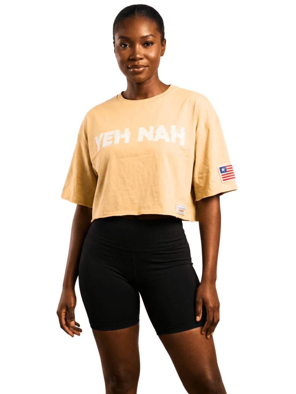 LVO YEH NAH Cropped Tee - LIB Vibes Only LLC.