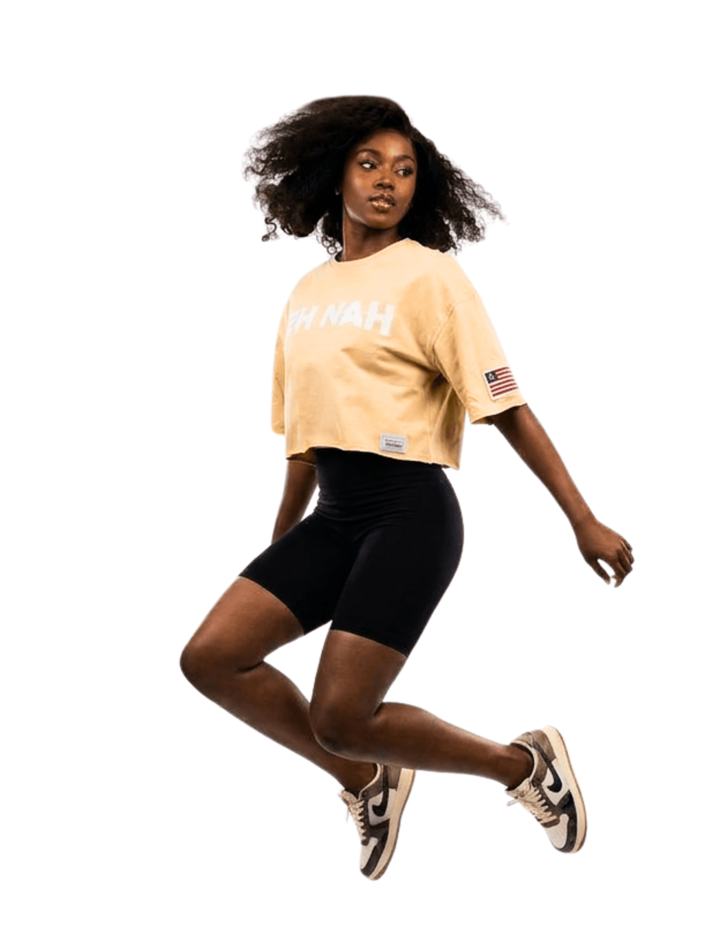 LVO YEH NAH Cropped Tee - LIB Vibes Only LLC.