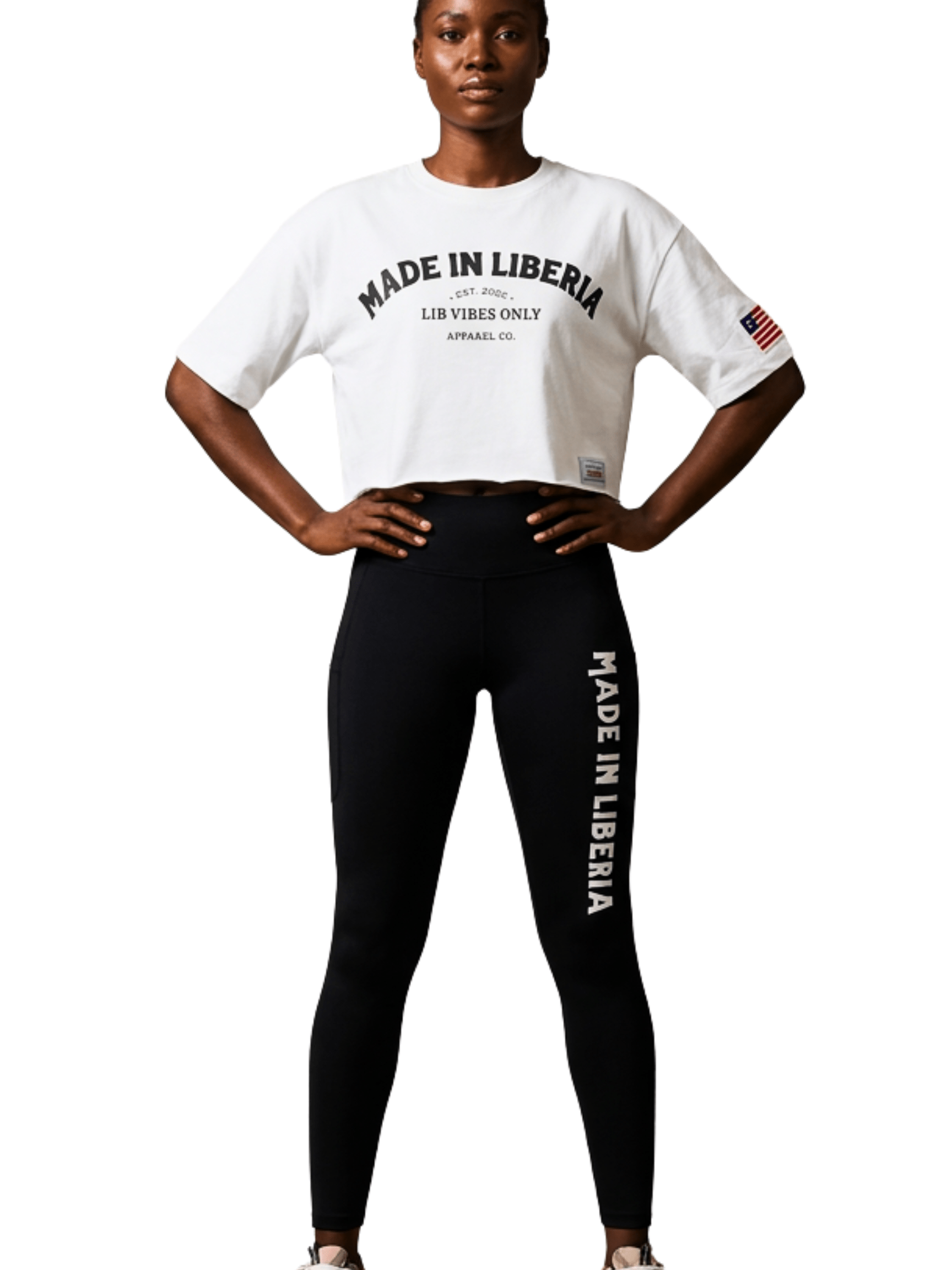 LVO Made in Liberia Cropped Tee