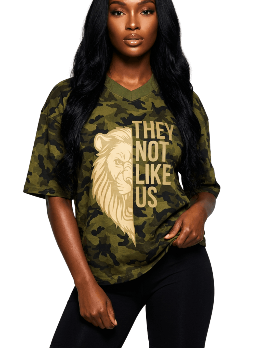 LVO Unisex WAR READY – NO WARNINGS Tactical Short-Sleeve Camo Tee - LIB Vibes Only LLC.