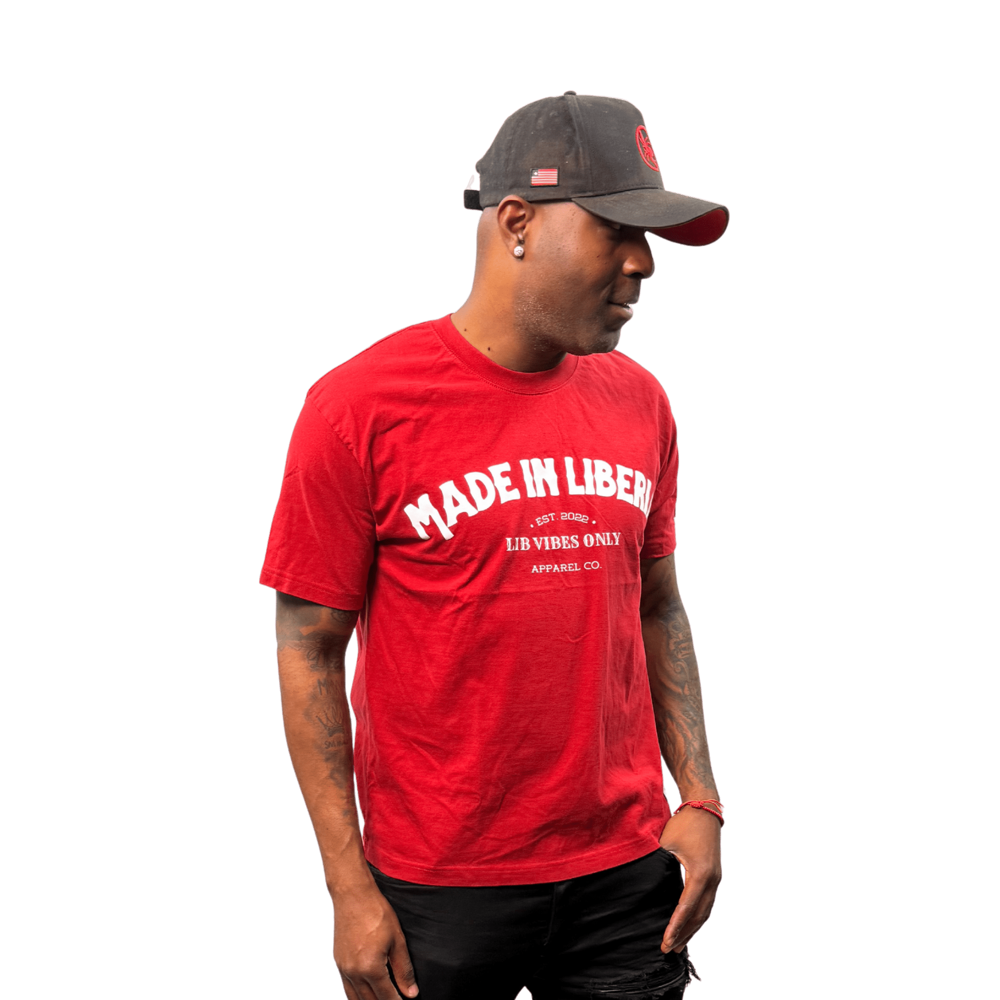 LVO MADE IN LIBERIA Heritage Tee - LIB Vibes Only LLC.