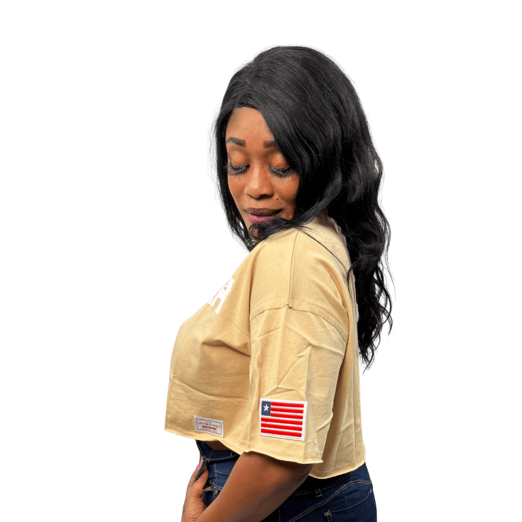 LVO YEH NAH Cropped Tee - LIB Vibes Only LLC.