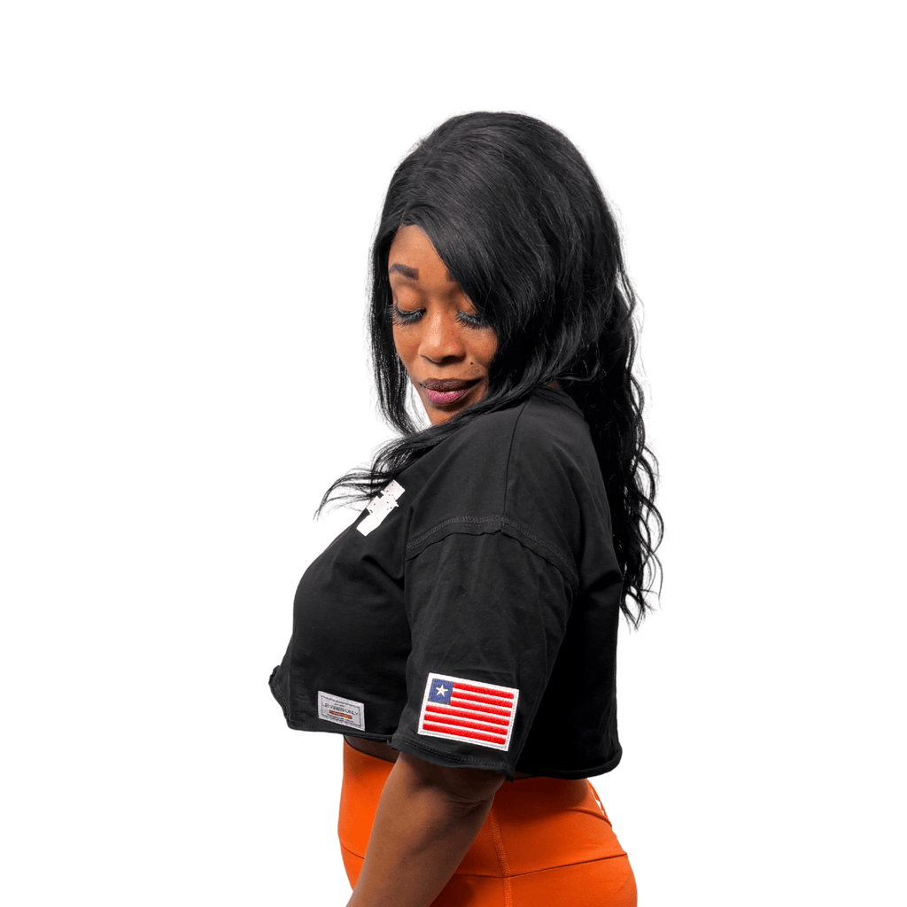 LVO YEH NAH Cropped Tee - LIB Vibes Only LLC.