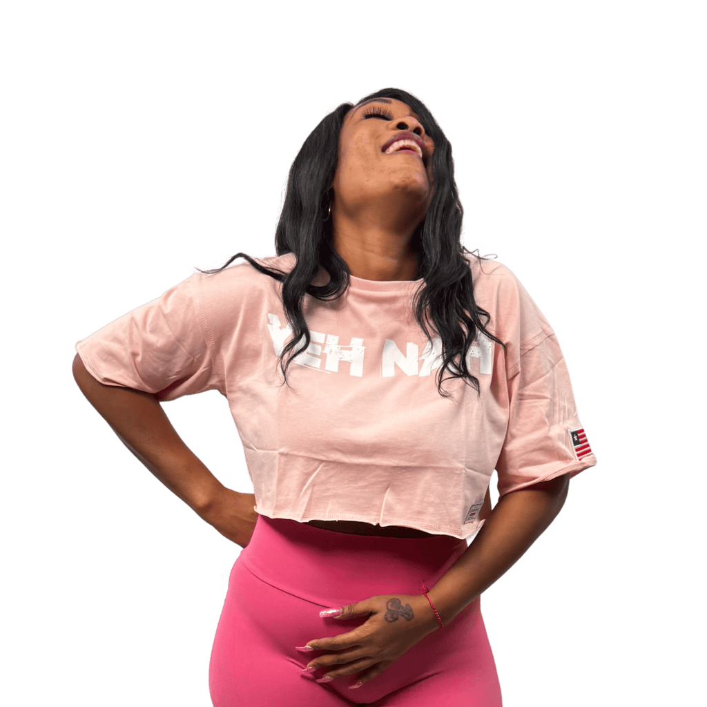 LVO YEH NAH Cropped Tee - LIB Vibes Only LLC.