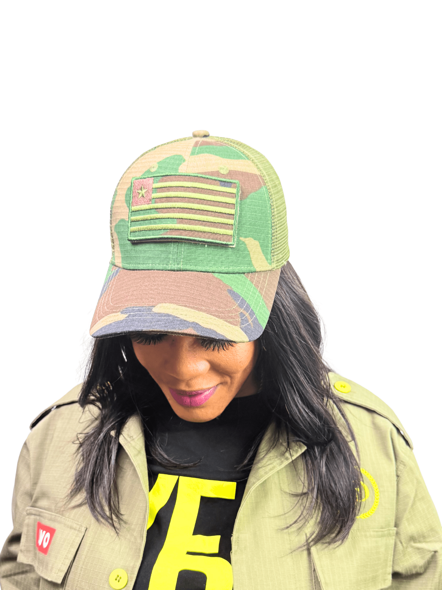 LVO WAR READY – NO WARNINGS Tactical Trucker Cap - LIB Vibes Only LLC.
