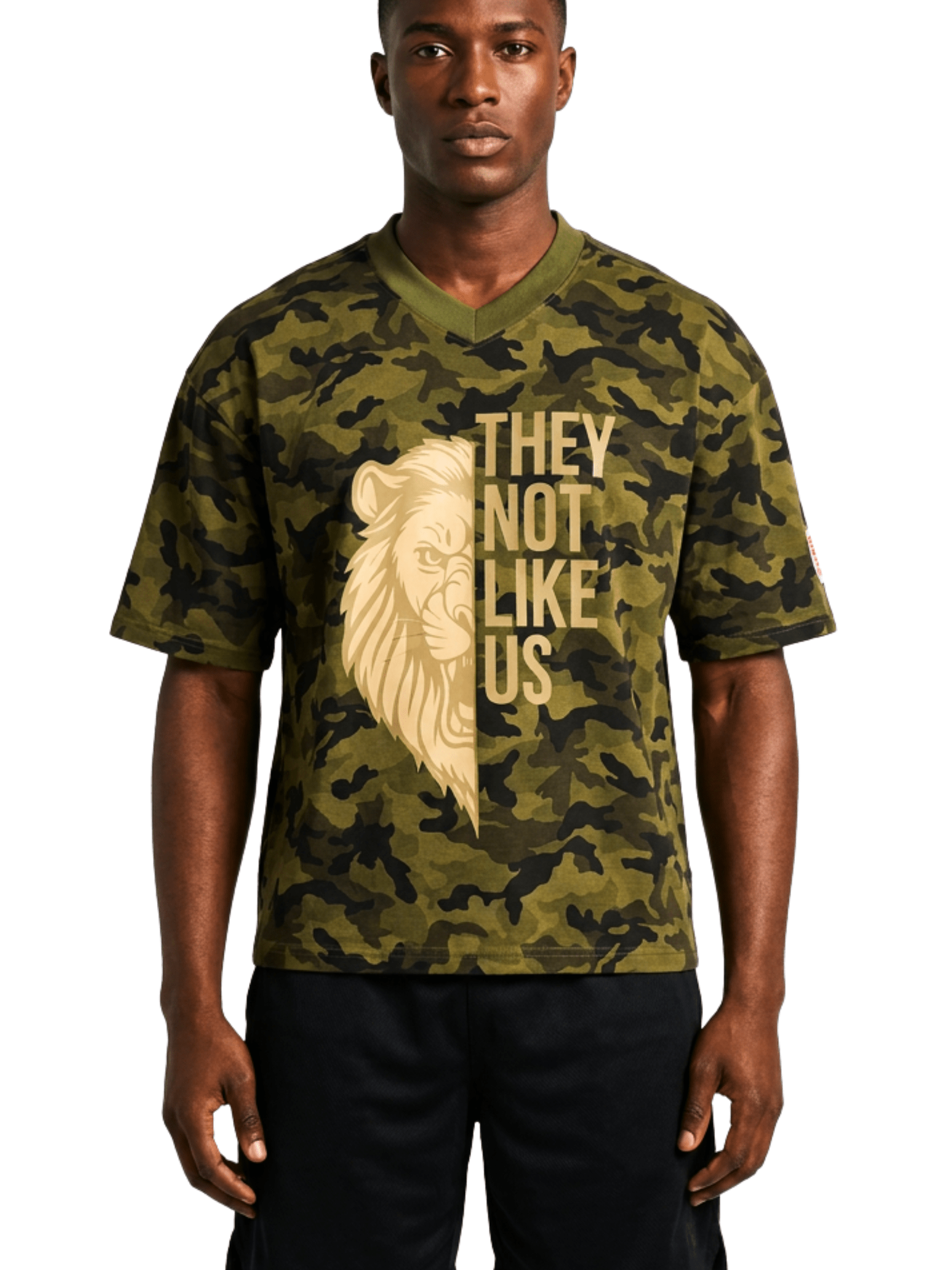 LVO Unisex WAR READY – NO WARNINGS Tactical Short-Sleeve Camo Tee - LIB Vibes Only LLC.