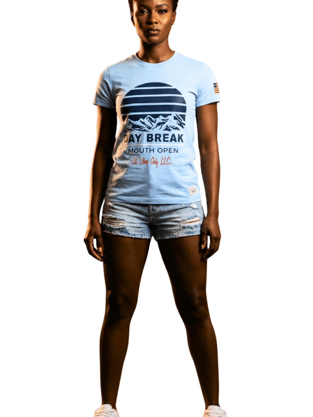 LVO Unisex Day Break Mouth Open Tee - LIB Vibes Only LLC.