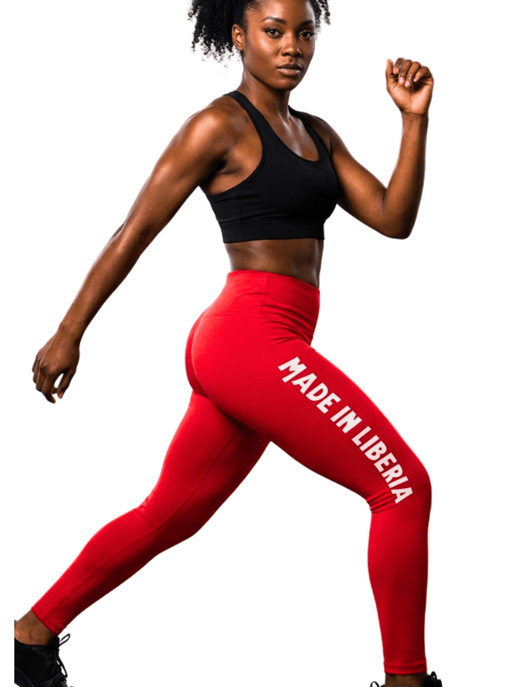 LVO MADE IN LIBERIA PERFORMANCE LEGGINGS - LIB Vibes Only LLC.