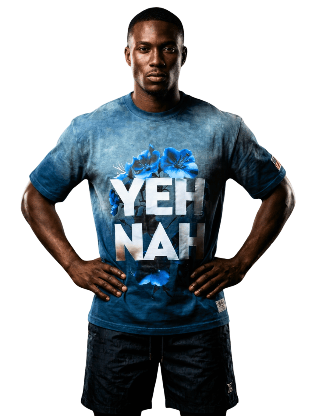 LVO Unisex Yeh Nah Tee — Floral Fade Edition - LIB Vibes Only LLC.