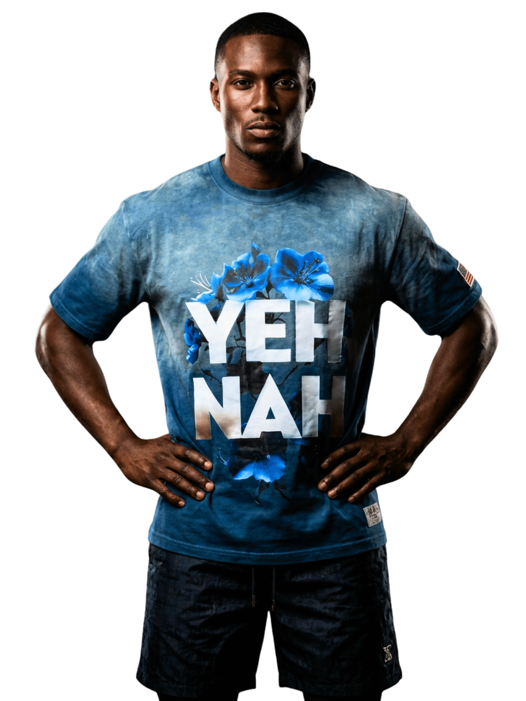 LVO Unisex Yeh Nah Tee — Floral Fade Edition - LIB Vibes Only LLC.