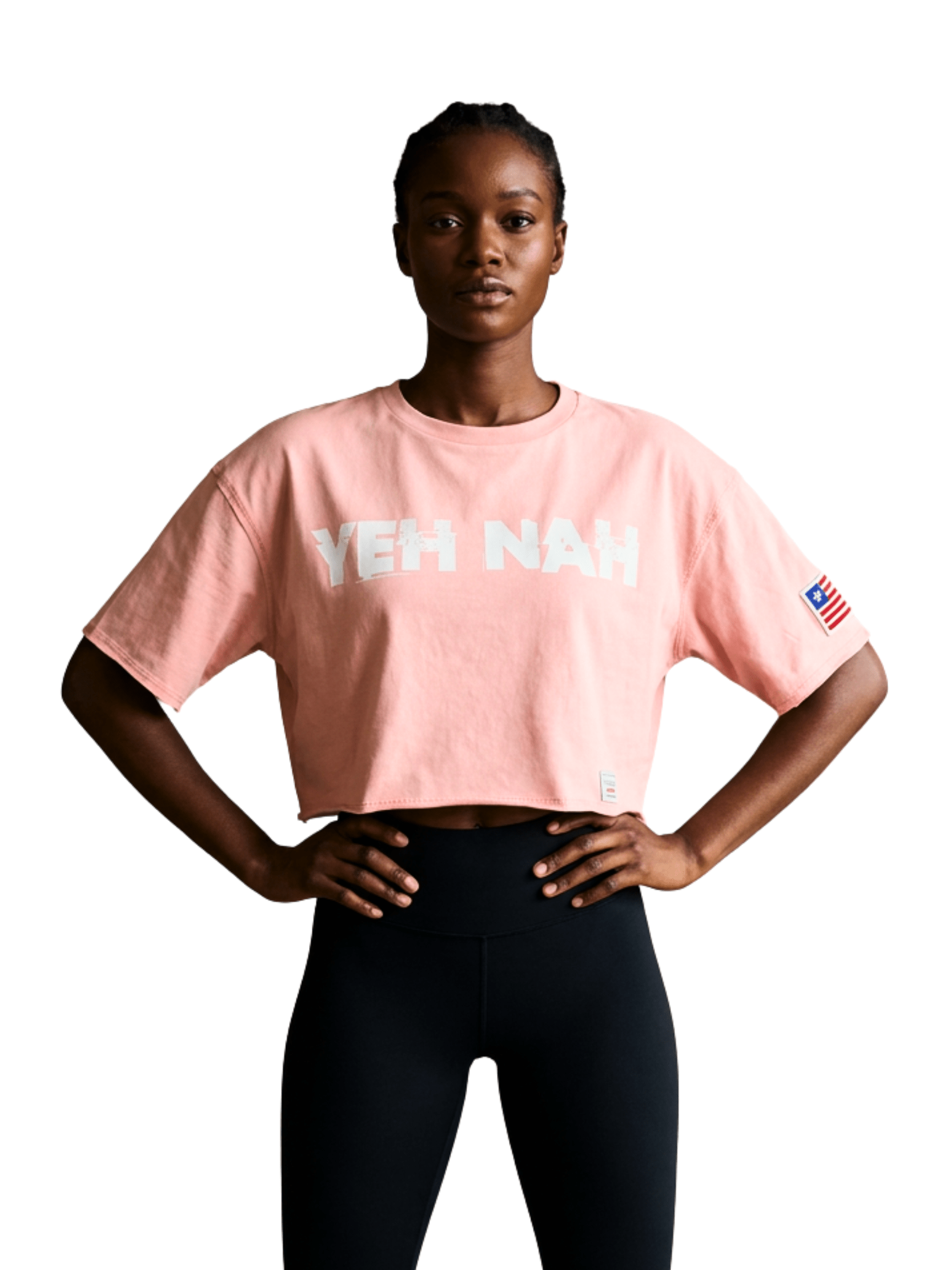 LVO YEH NAH Cropped Tee - LIB Vibes Only LLC.