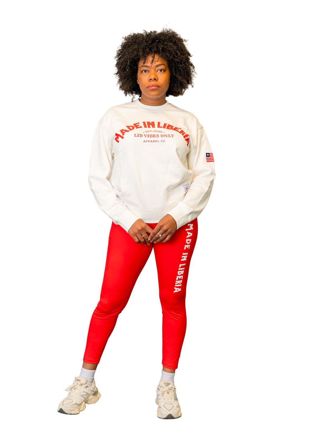 LVO Made in Liberia Sweater & Leggings Set - LIB Vibes Only LLC.