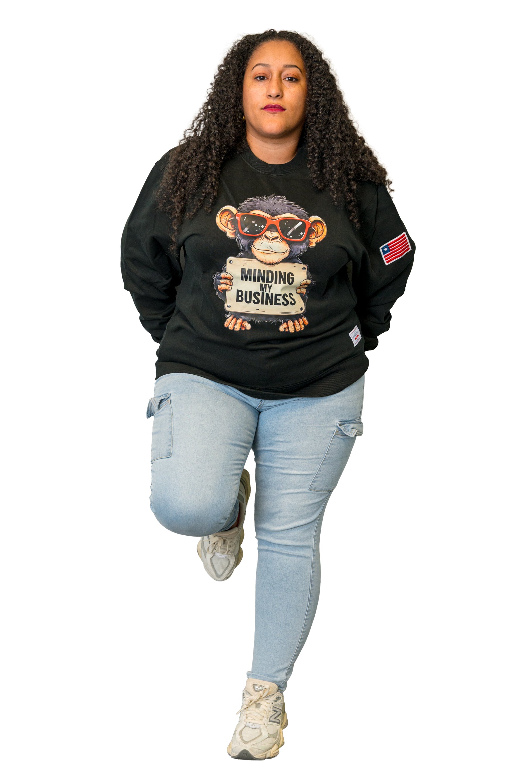 LVO Minding My Business Crewneck – New - LIB Vibes Only LLC.