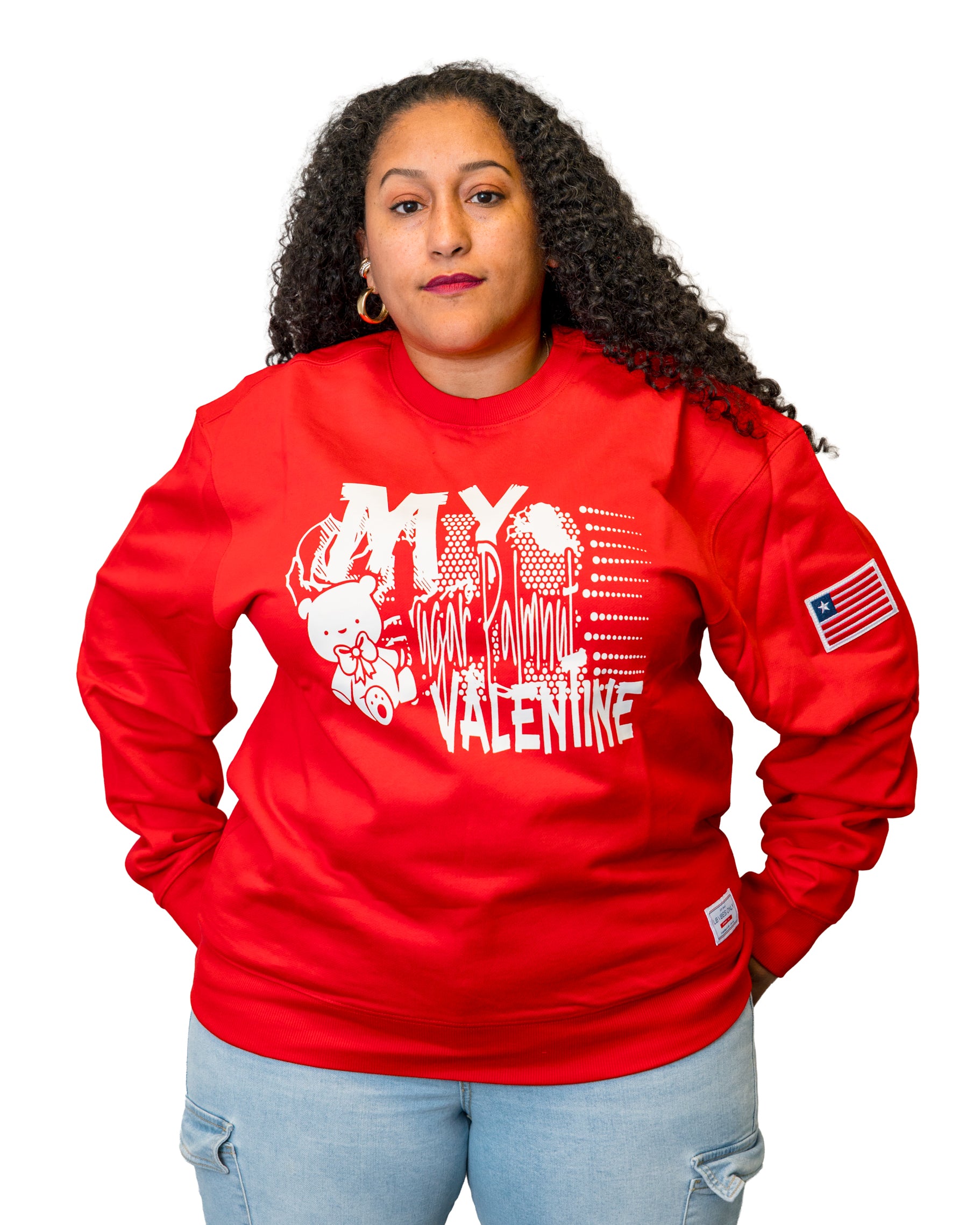 LVO My Sugar Palmnut Valentine Crewneck - LIB Vibes Only LLC.