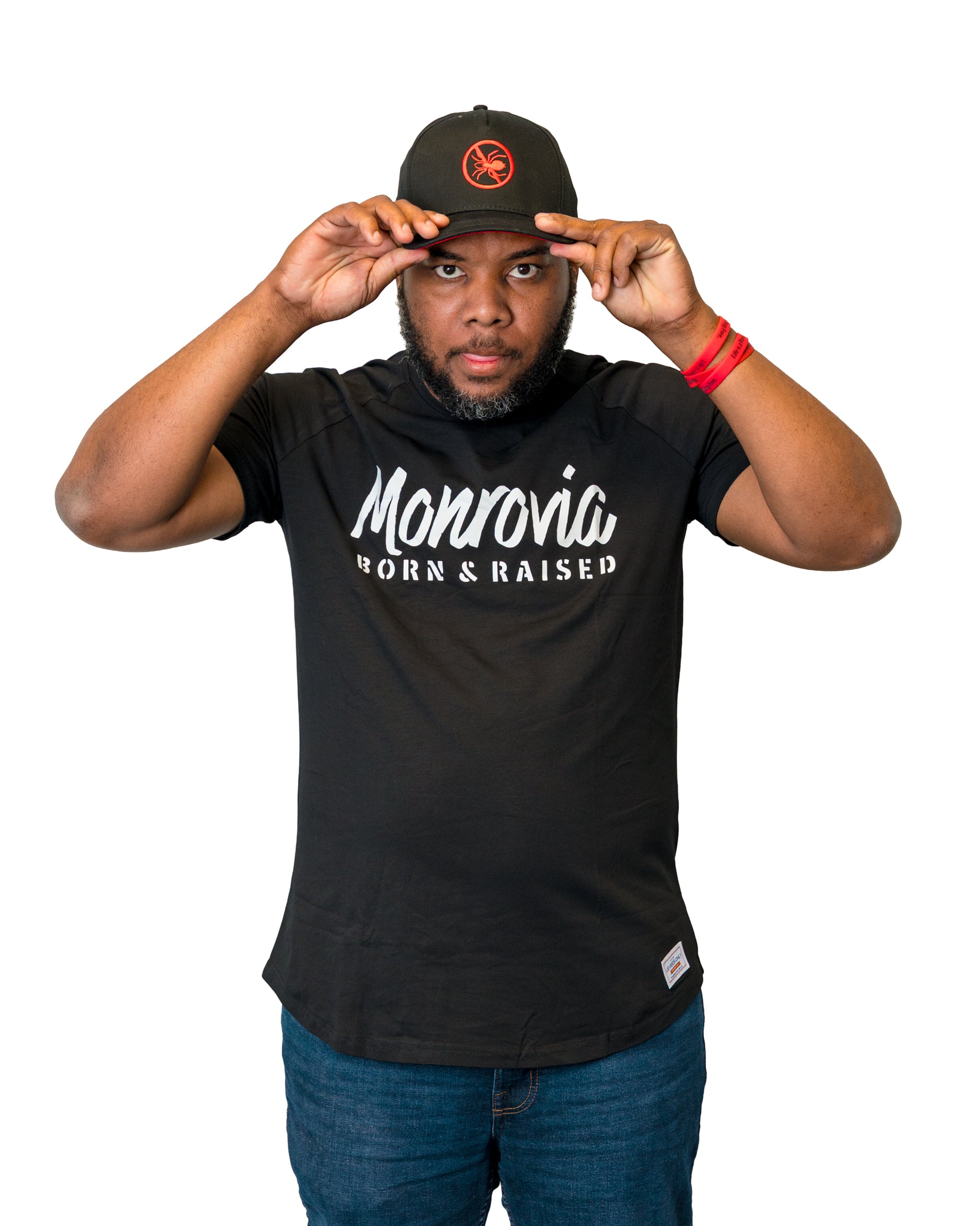 LVO Monrovia Born and Raised Tee - LIB Vibes Only LLC.