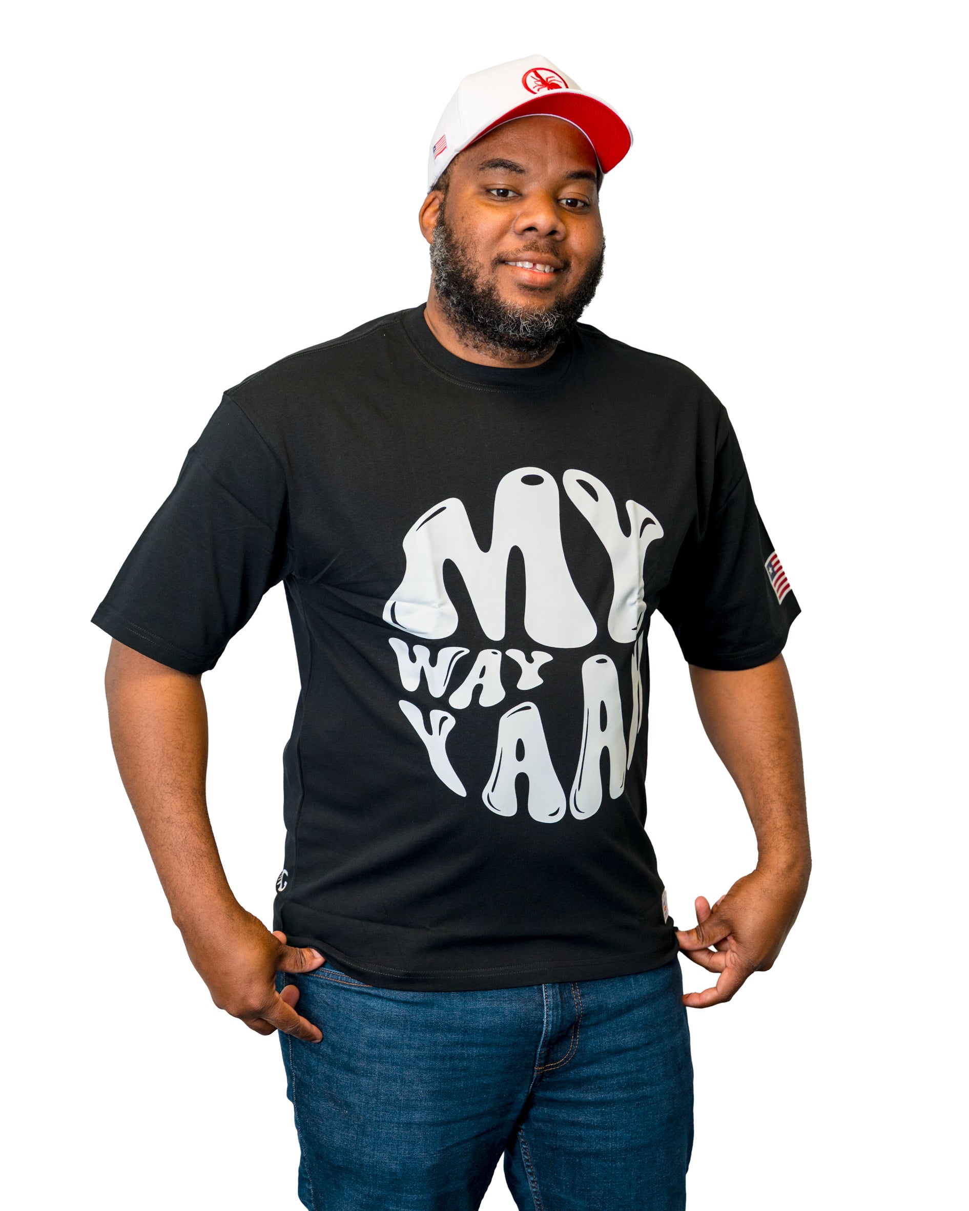 LVO My Way Yaah Oversized Tee - LIB Vibes Only LLC.