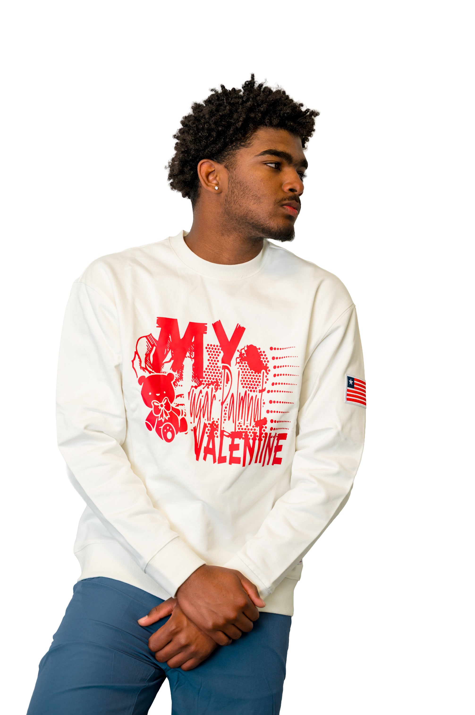 LVO My Sugar Palmnut Valentine Crewneck - LIB Vibes Only LLC.